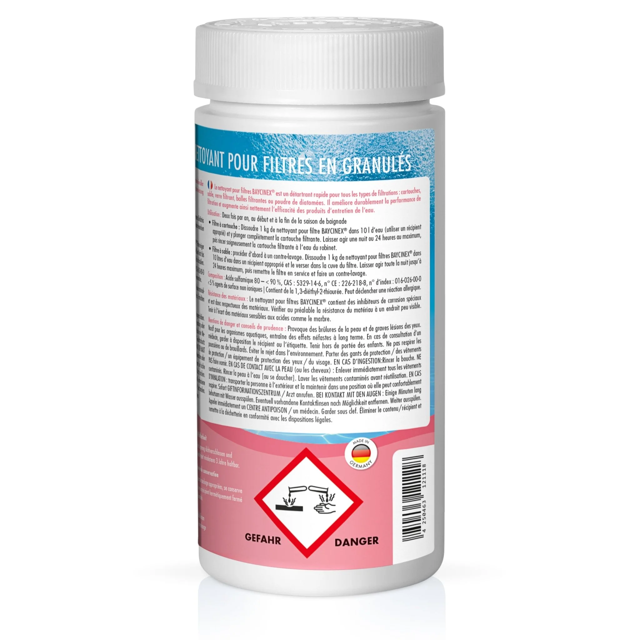 1 kg BAYCINEX® Filterreiniger Granulat - Image 5