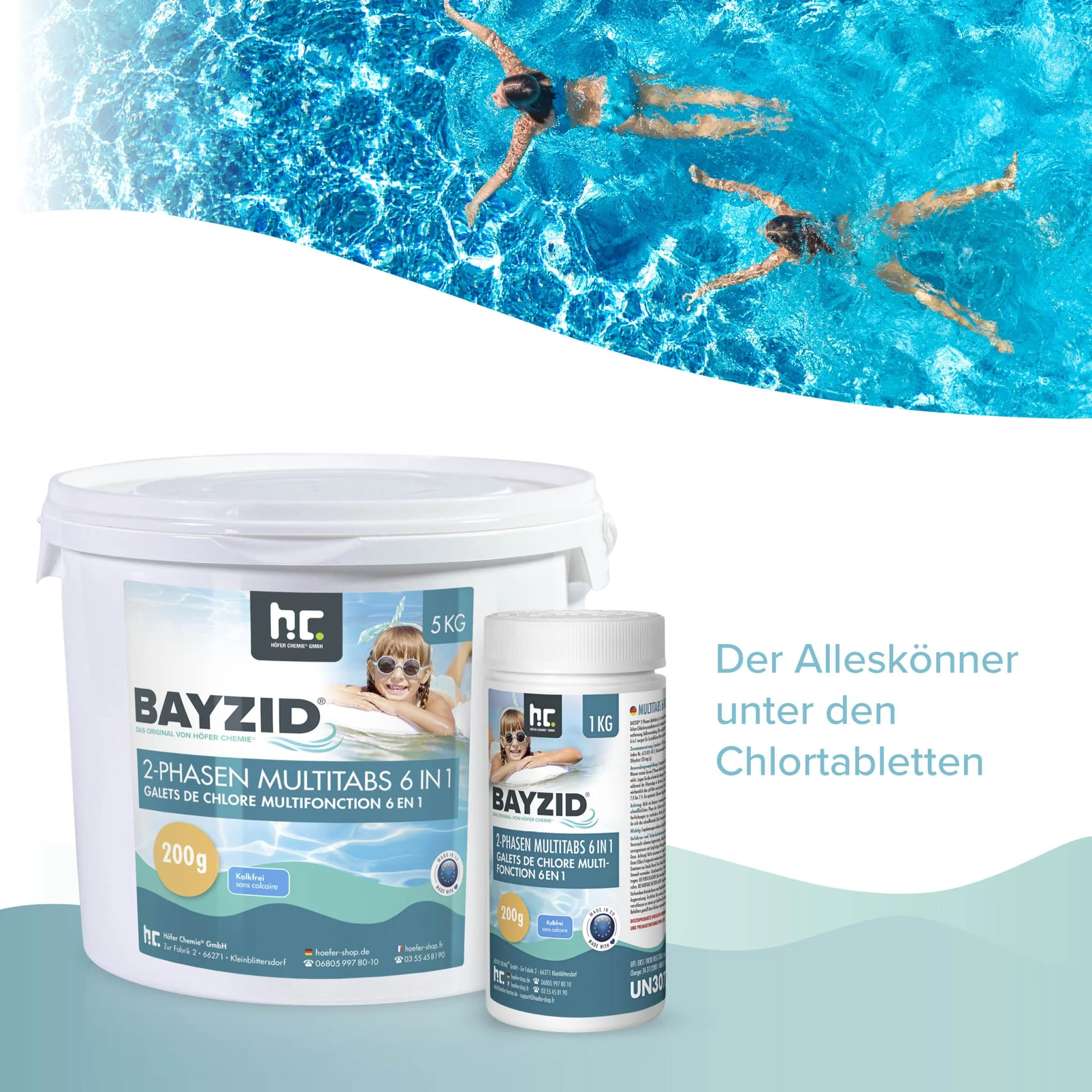 1 kg BAYZID® 2-Phasen-Multitabs 200g 6in1 - Image 3