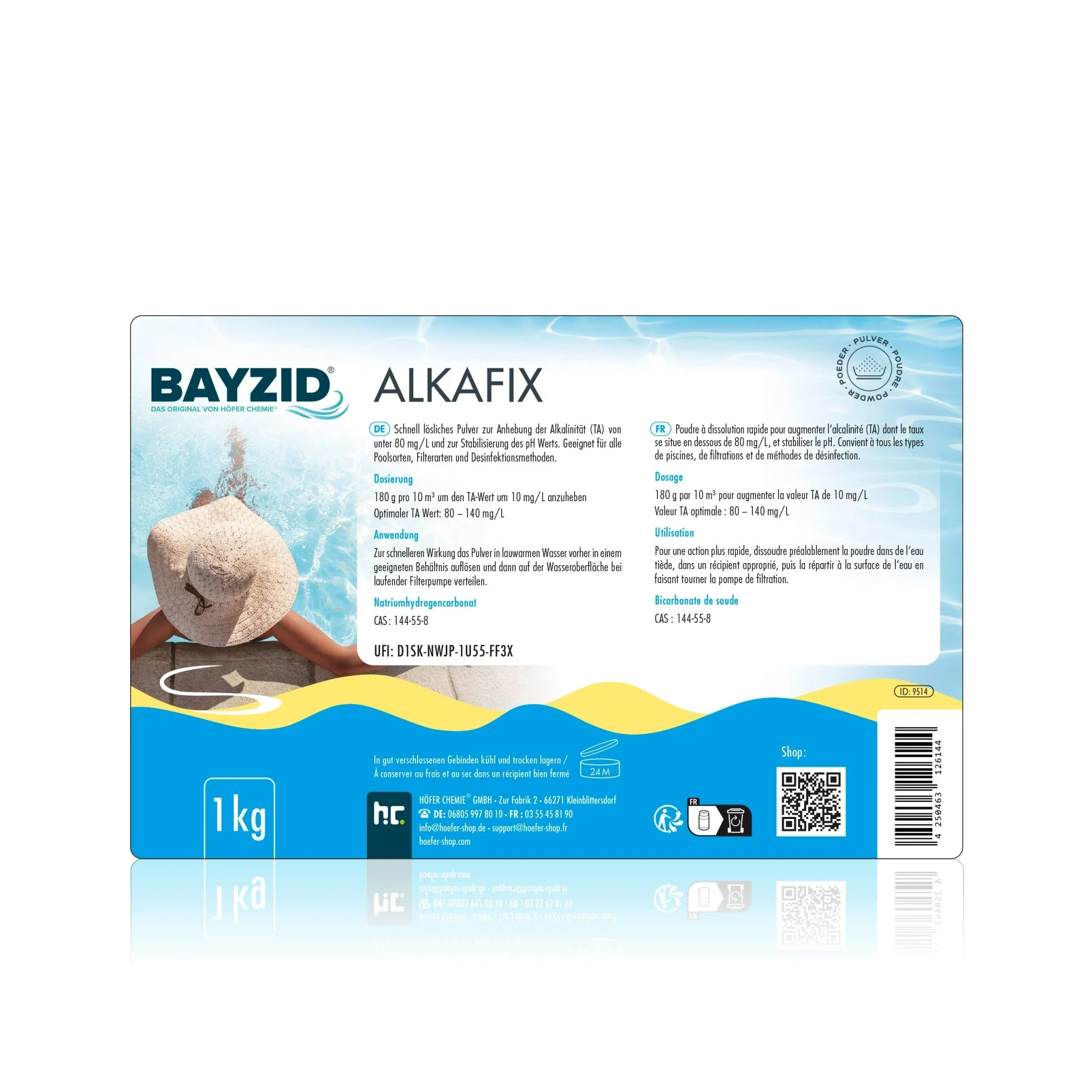 1 kg BAYZID® Alkafix zur Anhebung der Alkalinität (TA) - Image 11