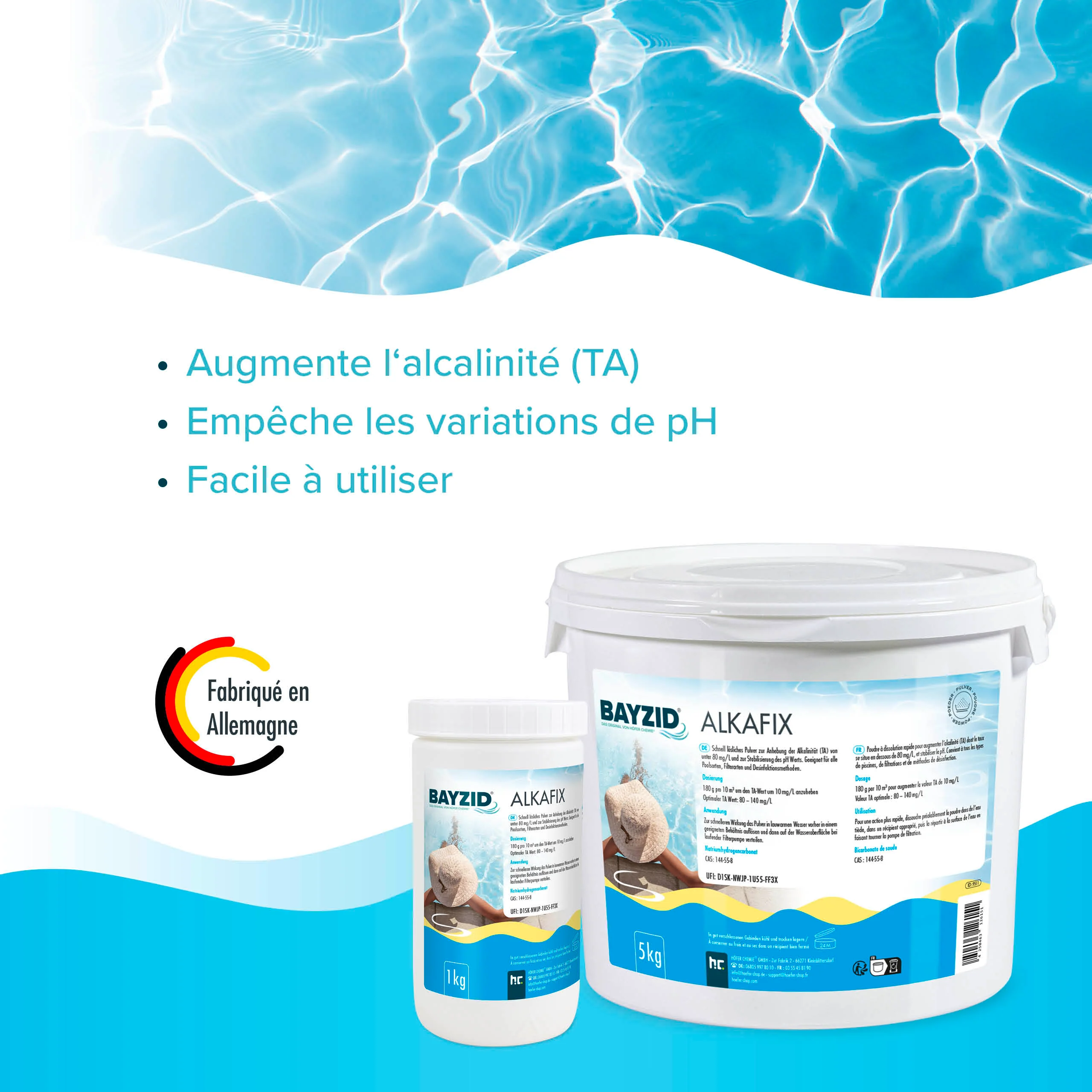 1 kg BAYZID® Alkafix zur Anhebung der Alkalinität (TA) - Image 7