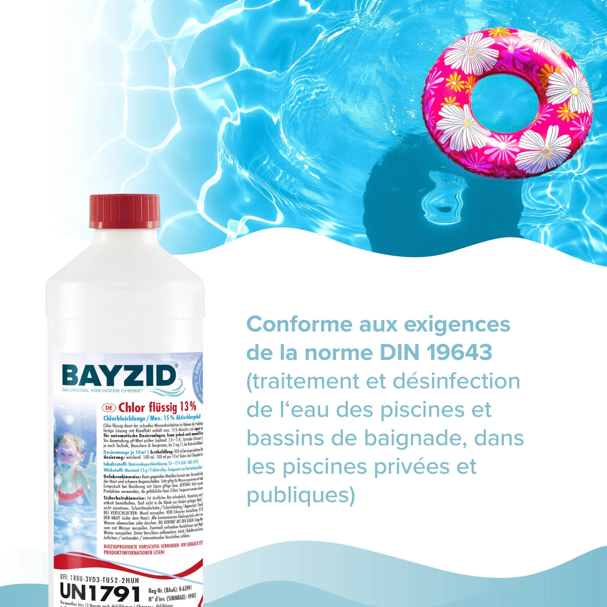 1 kg BAYZID® Chlor 13% flüssig für Pools - Image 16