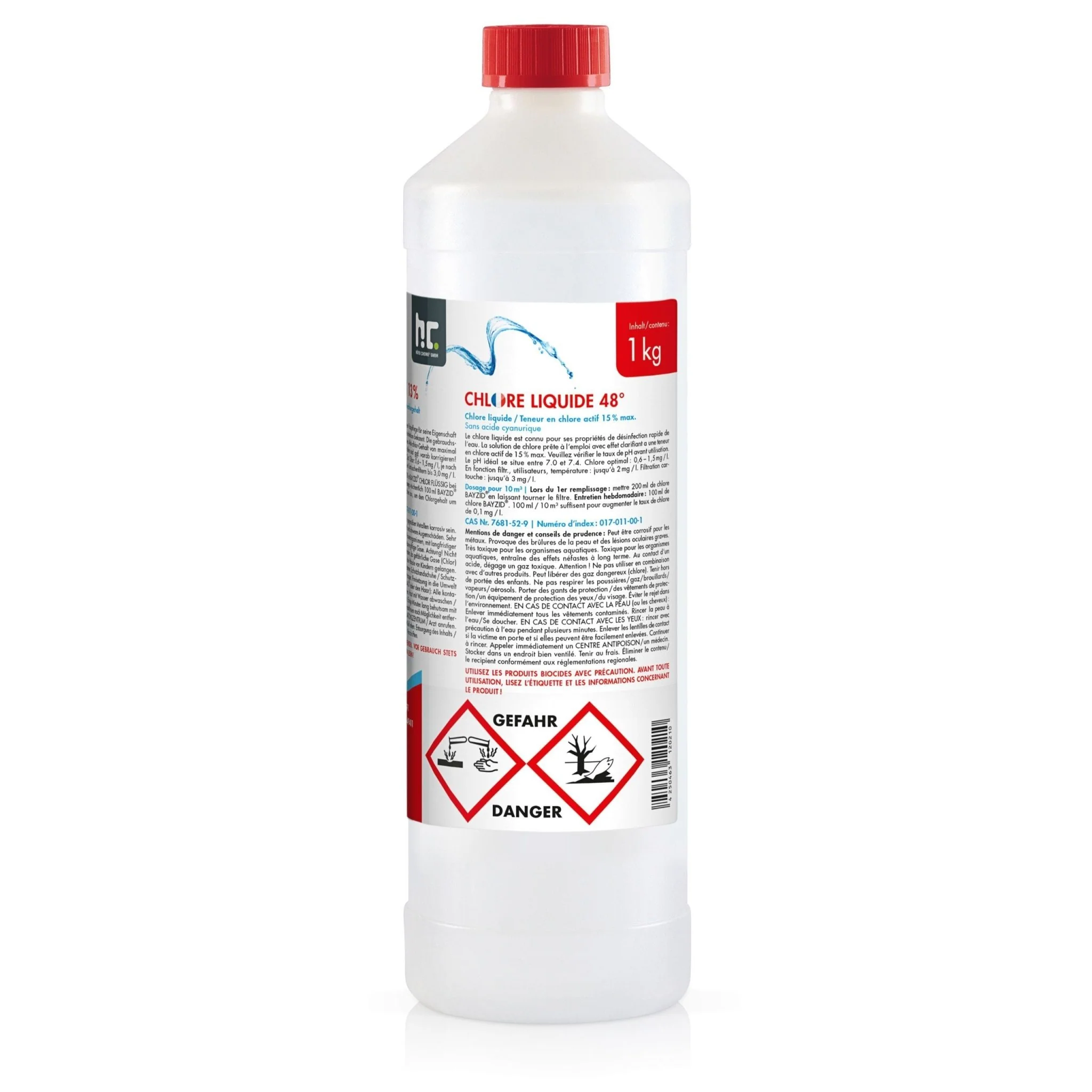 1 kg BAYZID® Chlor 13% flüssig für Pools - Image 35