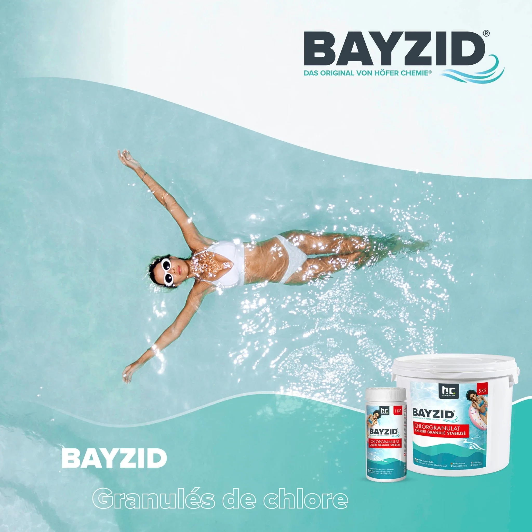 1 kg BAYZID® Chlorgranulat für Pools - Image 7