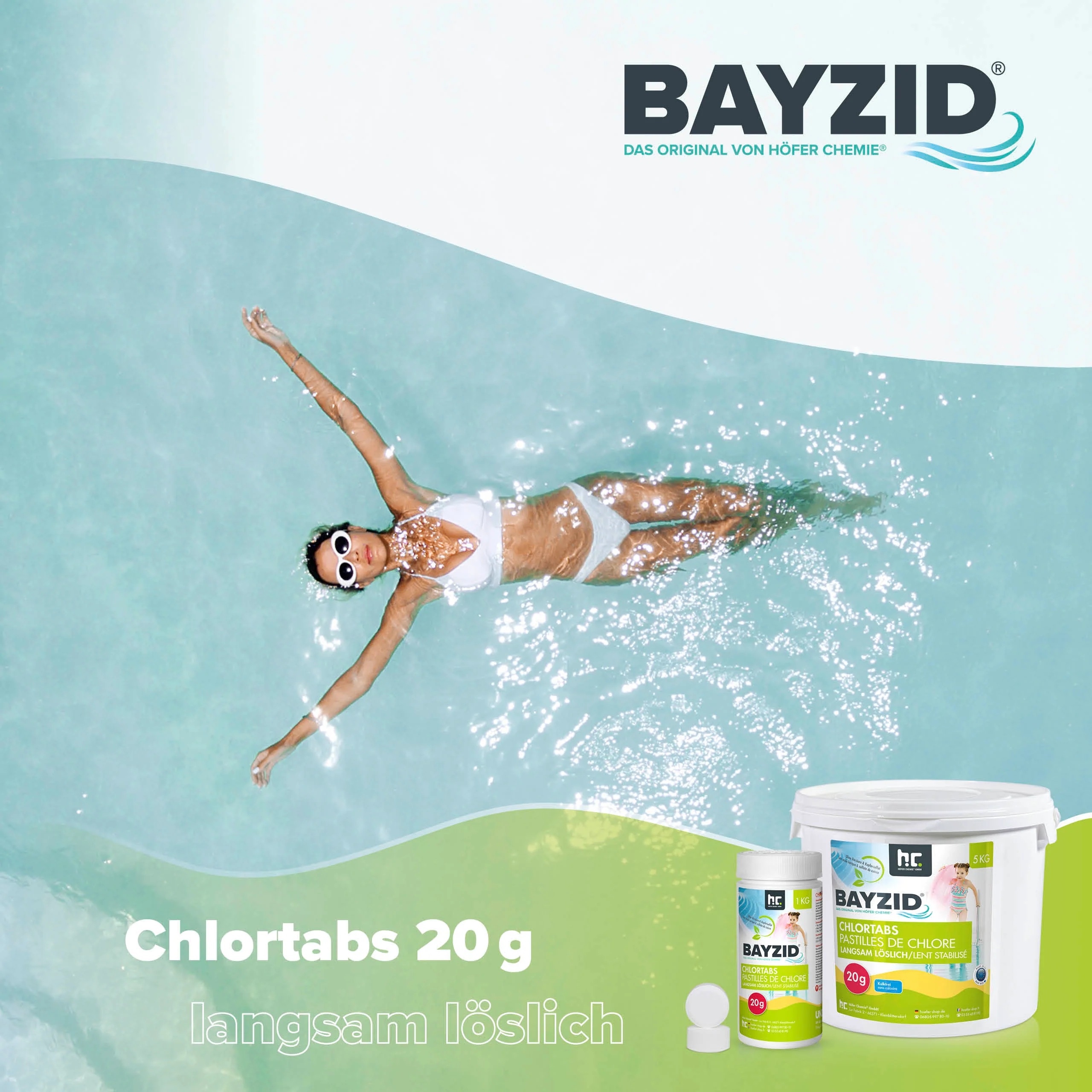 1 kg BAYZID® Chlortabs 20g langsam löslich - Image 2