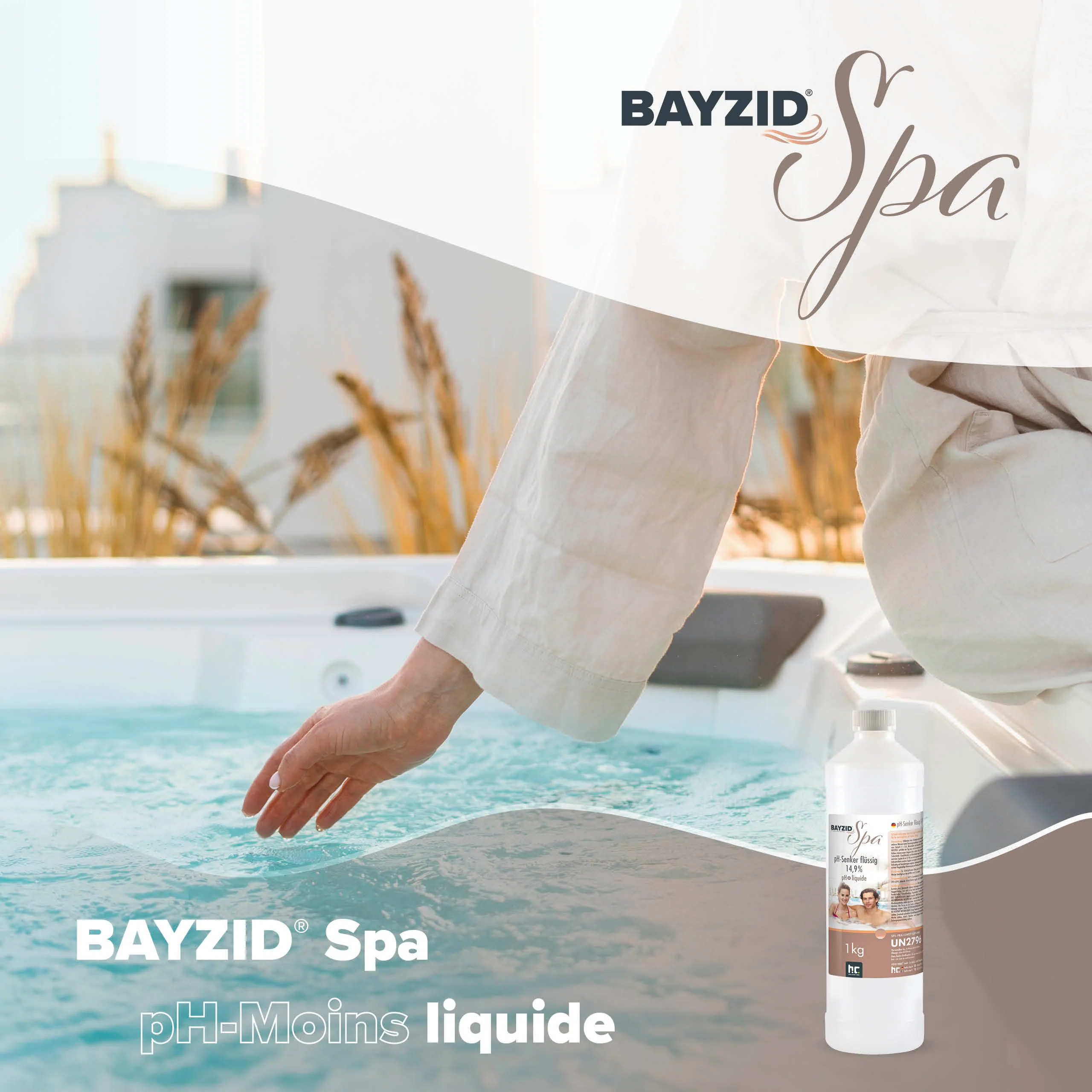 1 kg BAYZID® SPA pH Minus flüssig 14,9% - Image 8