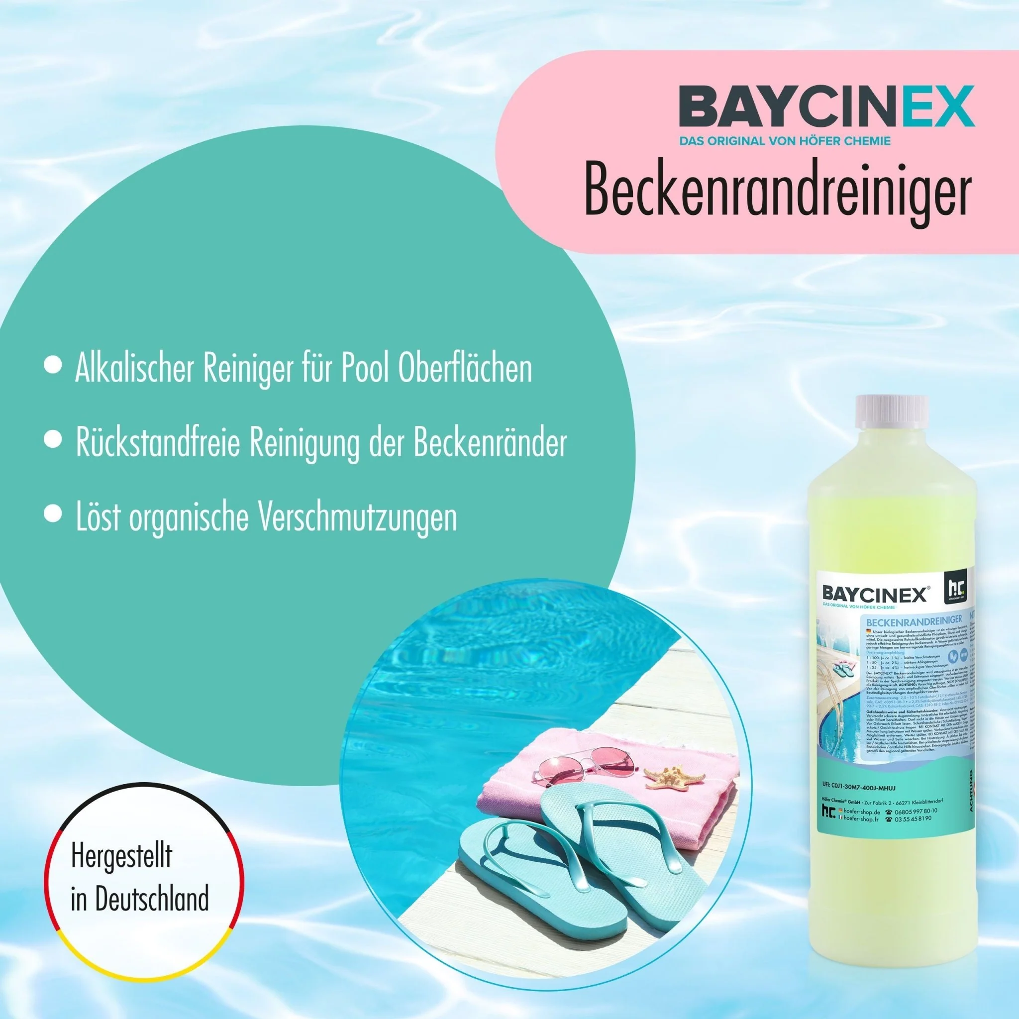 1 L BAYCINEX® Beckenrandreiniger in Flaschen - Image 5