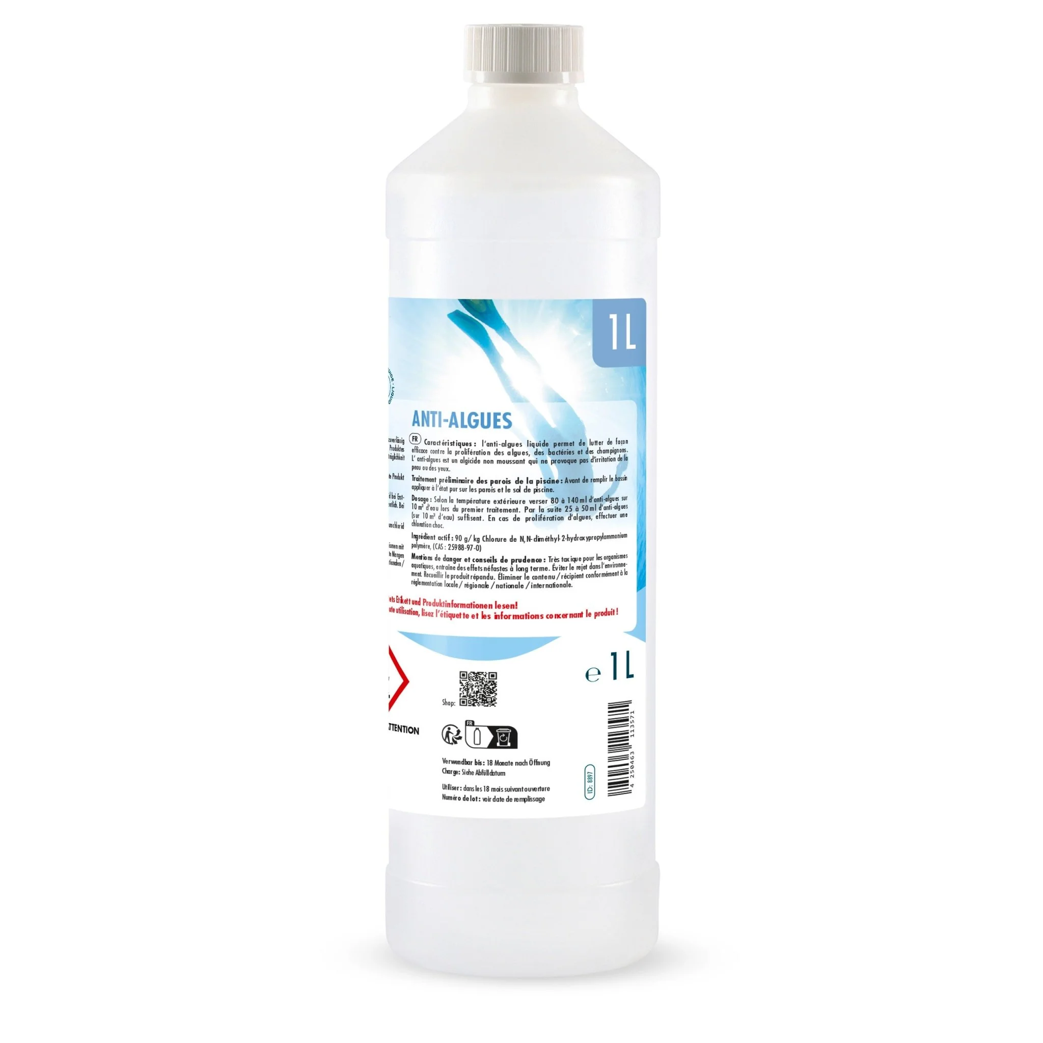 1 L BAYZID® Algizid Algenverhütung für Pools in Flaschen - Image 10