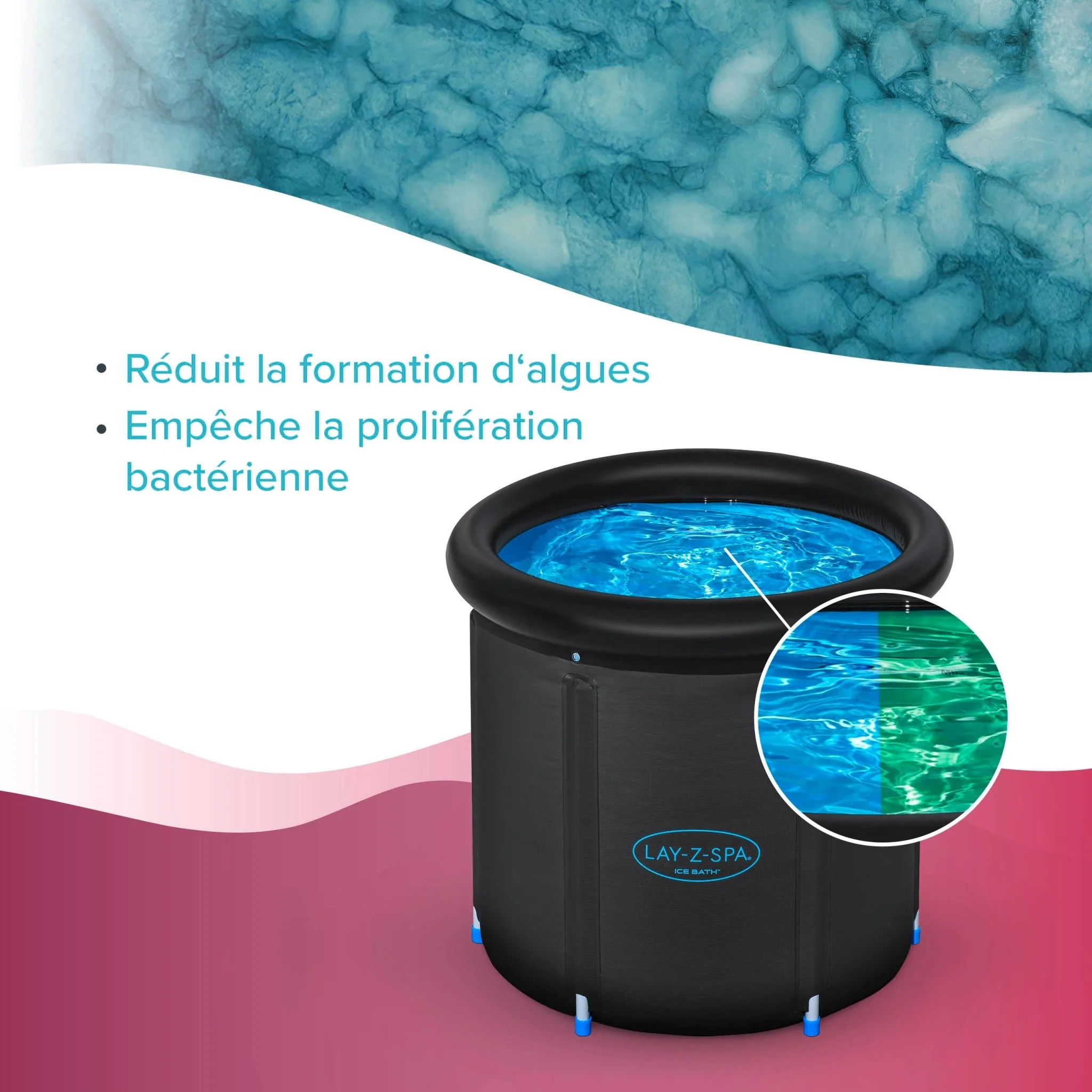 1 L BAYZID® Eisbad Wasserpflege Chlorfrei - Image 12