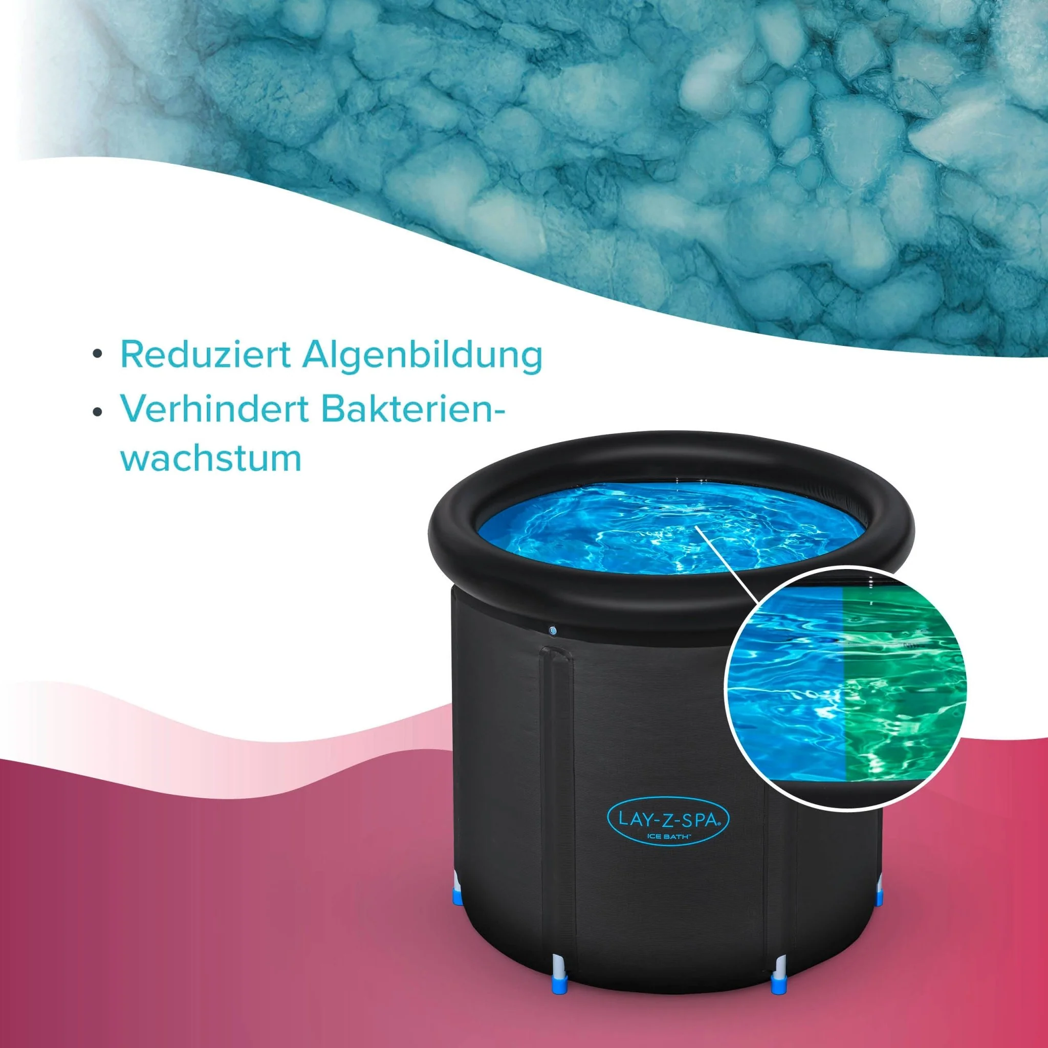 1 L BAYZID® Eisbad Wasserpflege Chlorfrei - Image 6