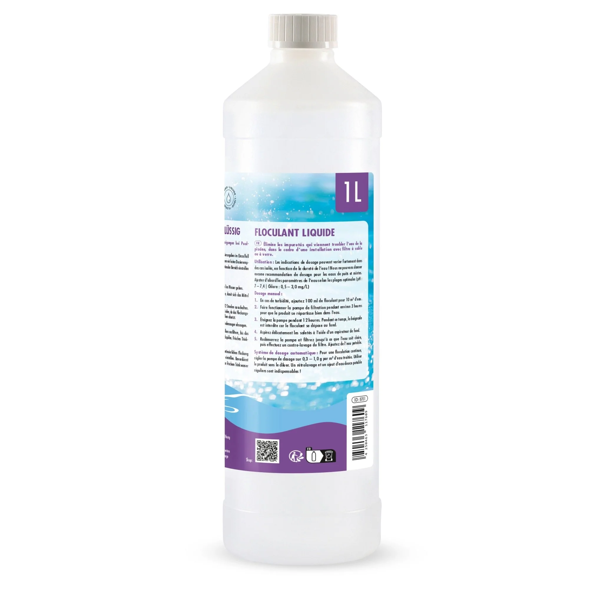 1 L BAYZID® Flockungsmittel flüssig für Pools in Flaschen - Image 10