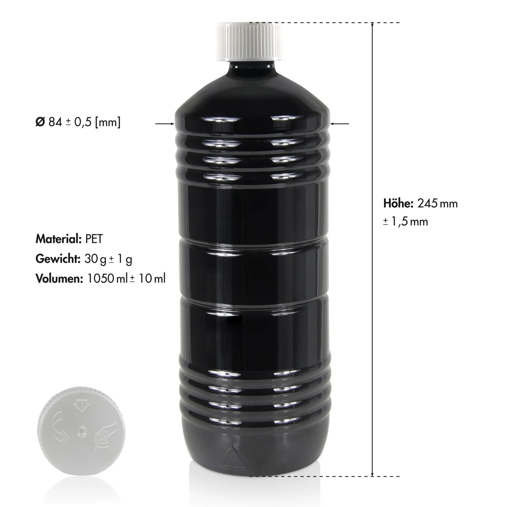 1 L FLAMBIOL® Lampenöl Hochrein Kristallklar in Flaschen - Image 9