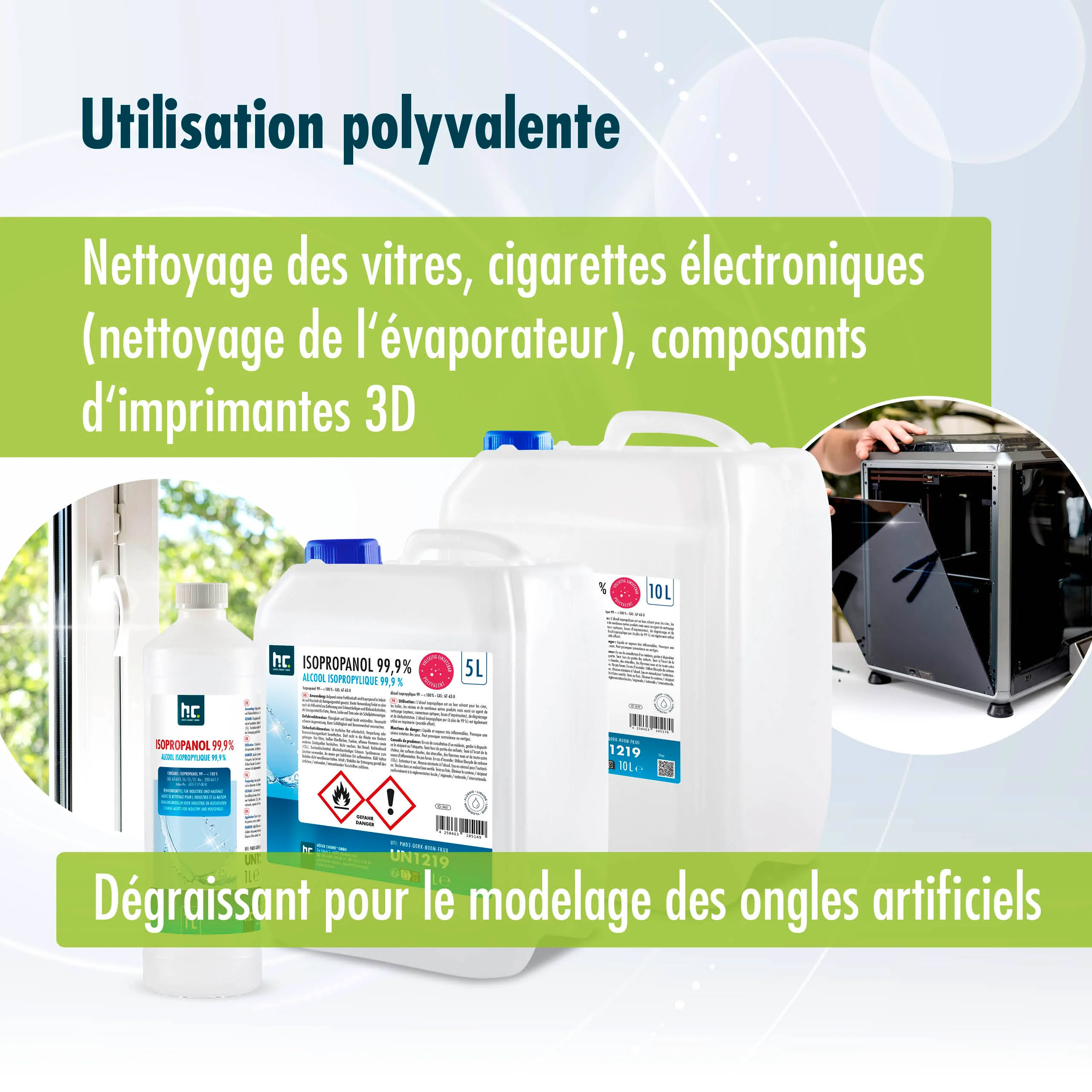 1 L Höfer Chemie® Isopropanol 99,9% in Flaschen - Image 11