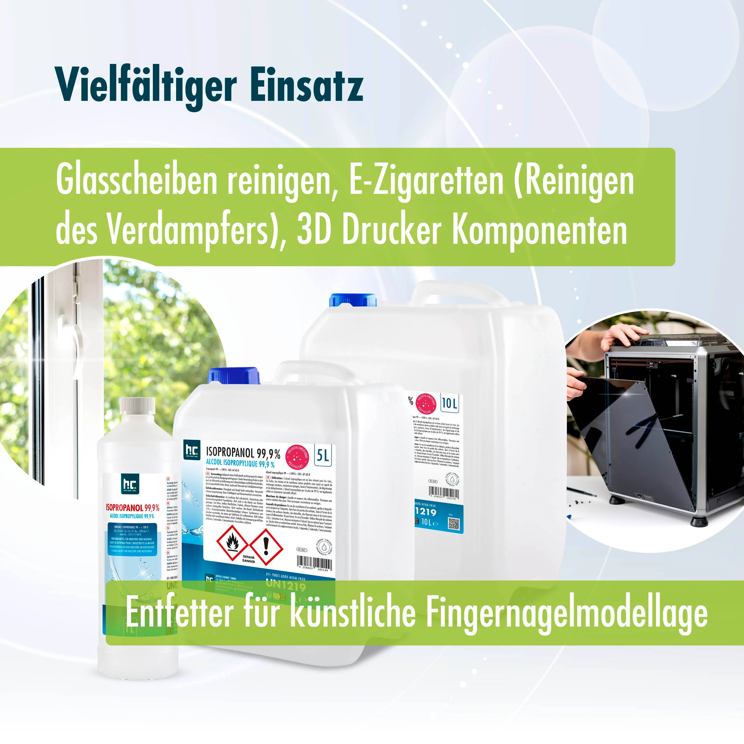 1 L Höfer Chemie® Isopropanol 99,9% in Flaschen - Image 6