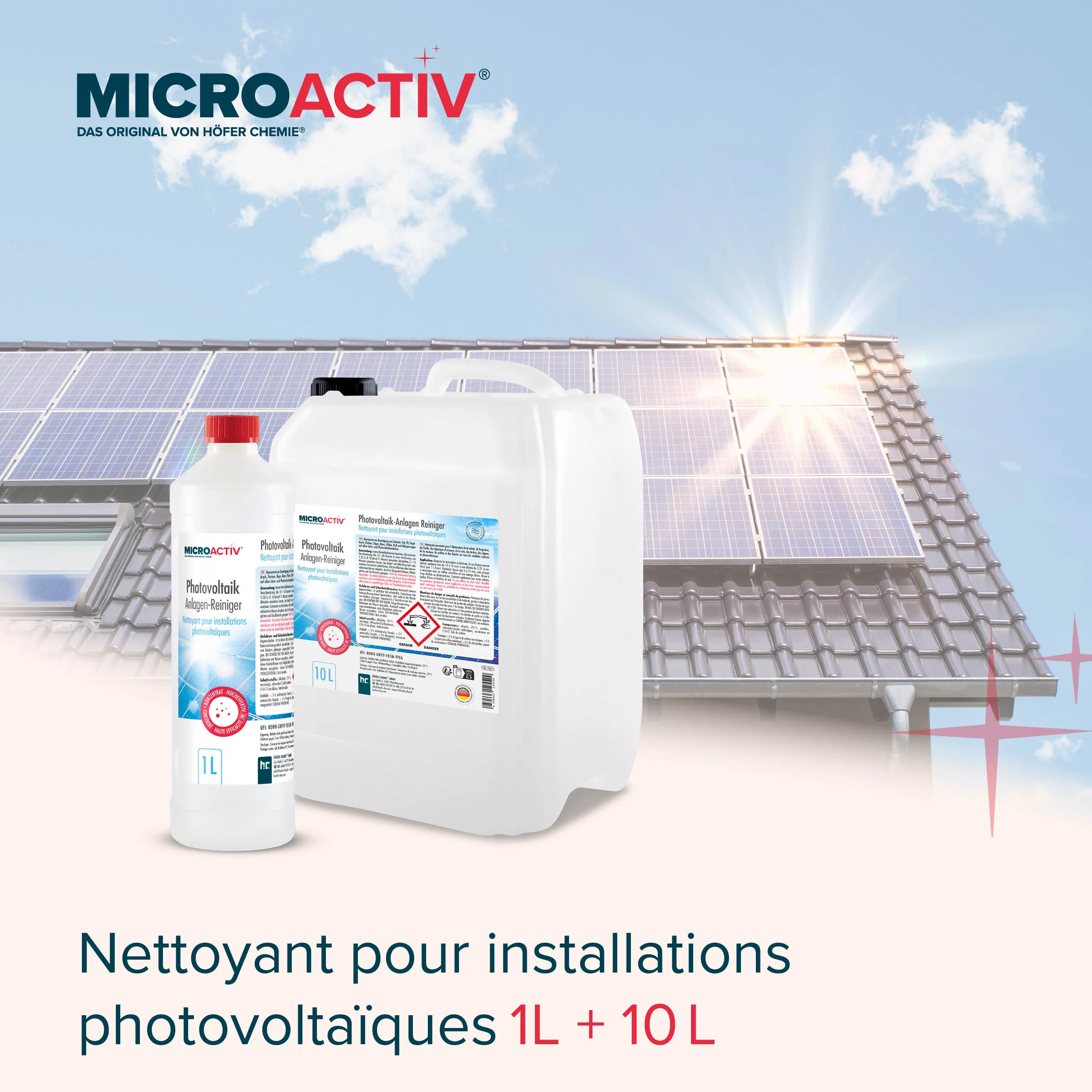 1 L MICROACTIV® Photovoltaik Anlagen Reiniger - Image 6