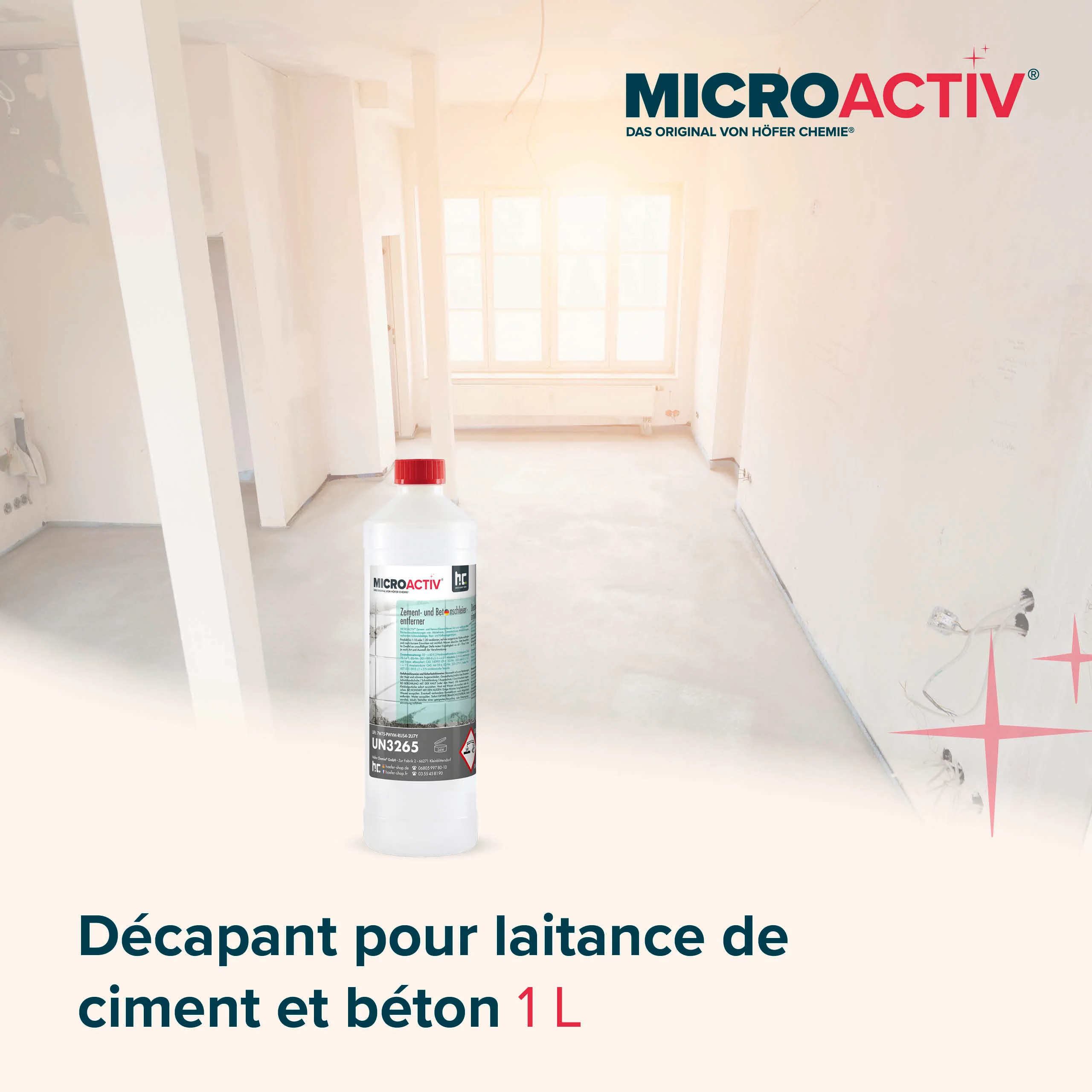 1 L Microactiv® Zement- und Betonschleierentferner in Flaschen - Image 8