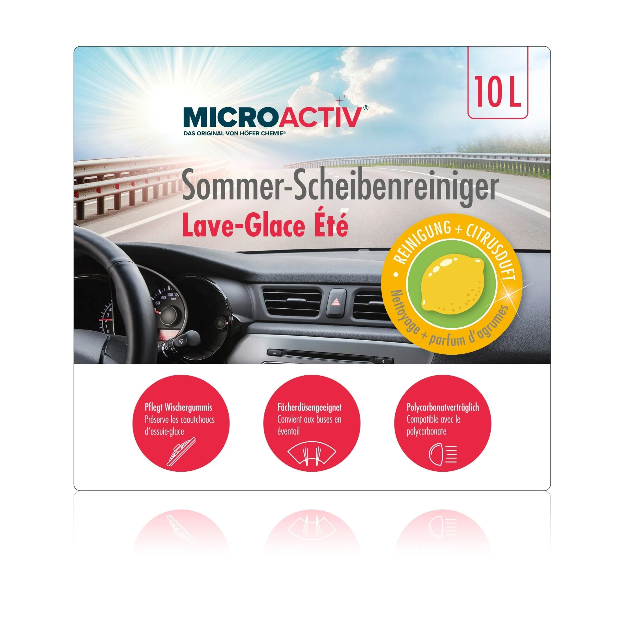 10 L MICROACTIV® Sommer-Scheibenreiniger – anwendungsfertig - Image 12