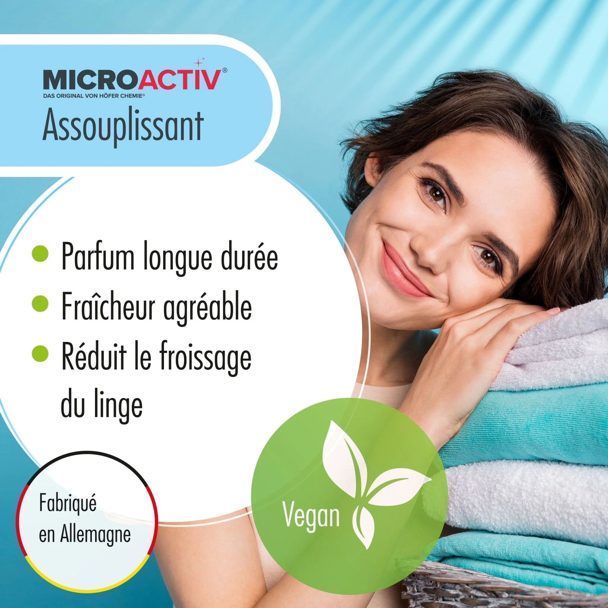 10 L Microactiv® Weichspüler Classic Blue - Image 3