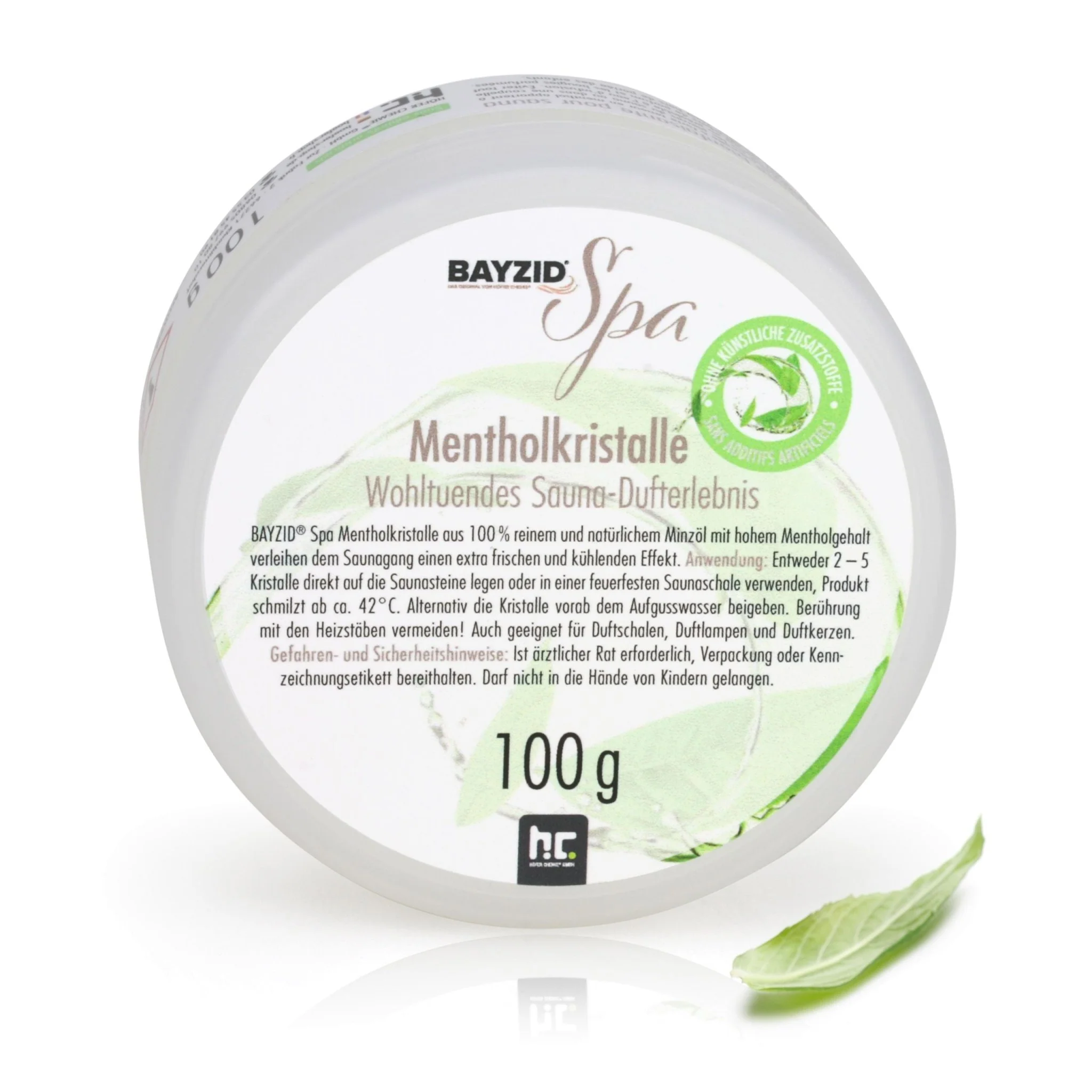 100 g BAYZID® SPA Mentholkristalle für die Sauna - Image 4