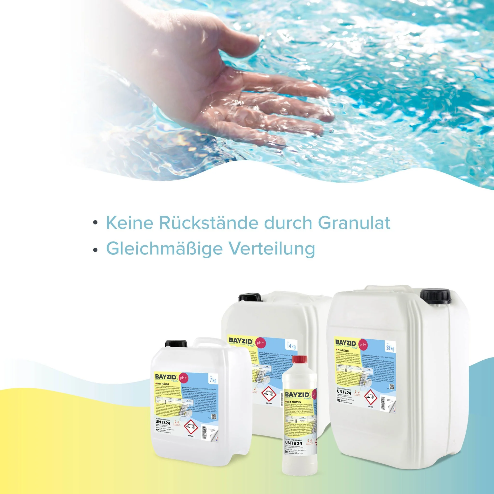 14 kg BAYZID® pH Plus flüssig für Pools in Kanistern - Image 6