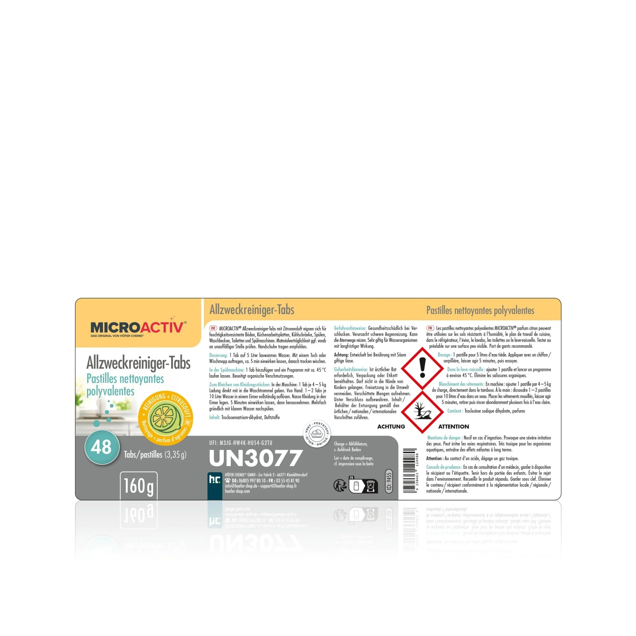 160 g Microactiv® Allzweckreiniger Tabs - Image 14