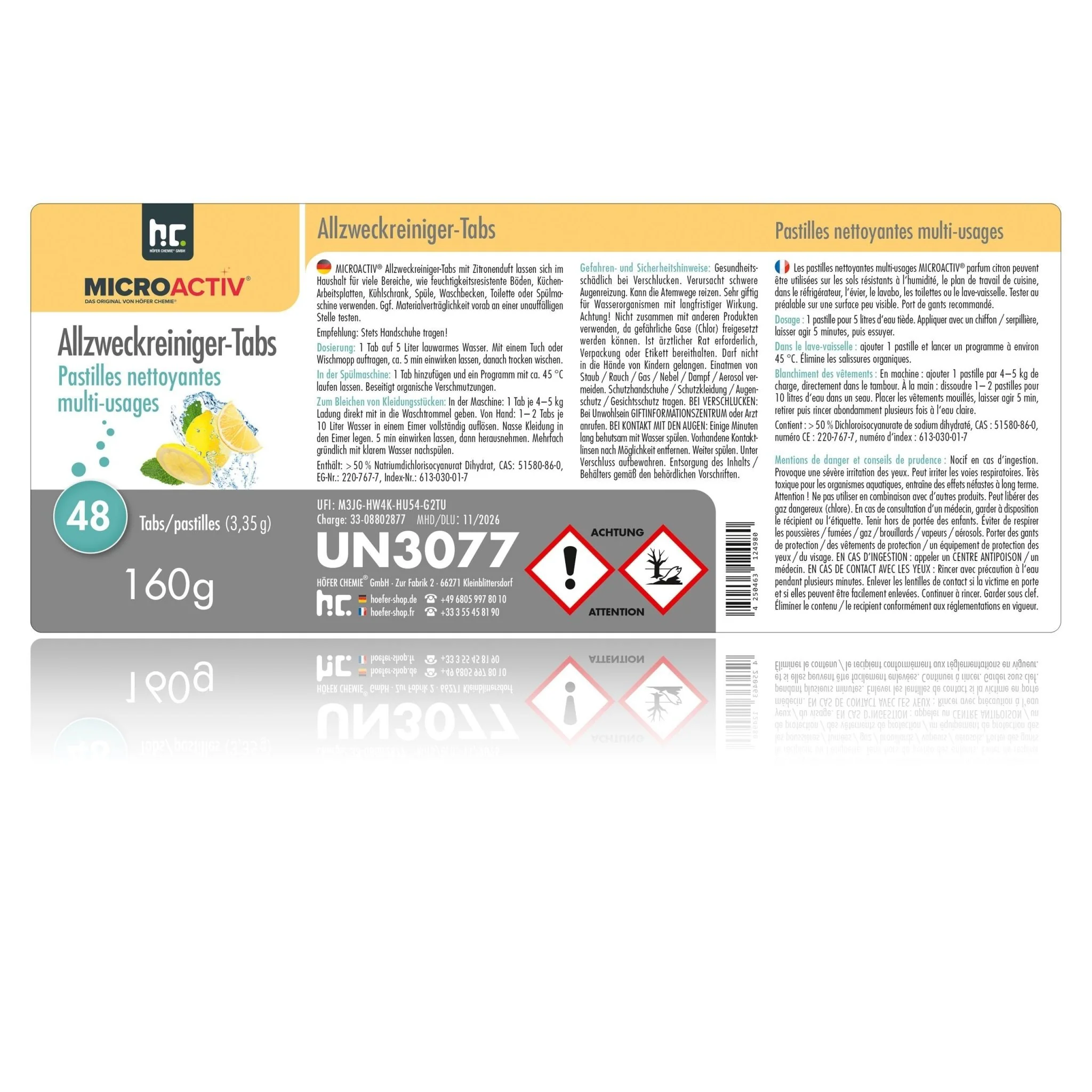 160 g Microactiv® Allzweckreiniger Tabs - Image 21