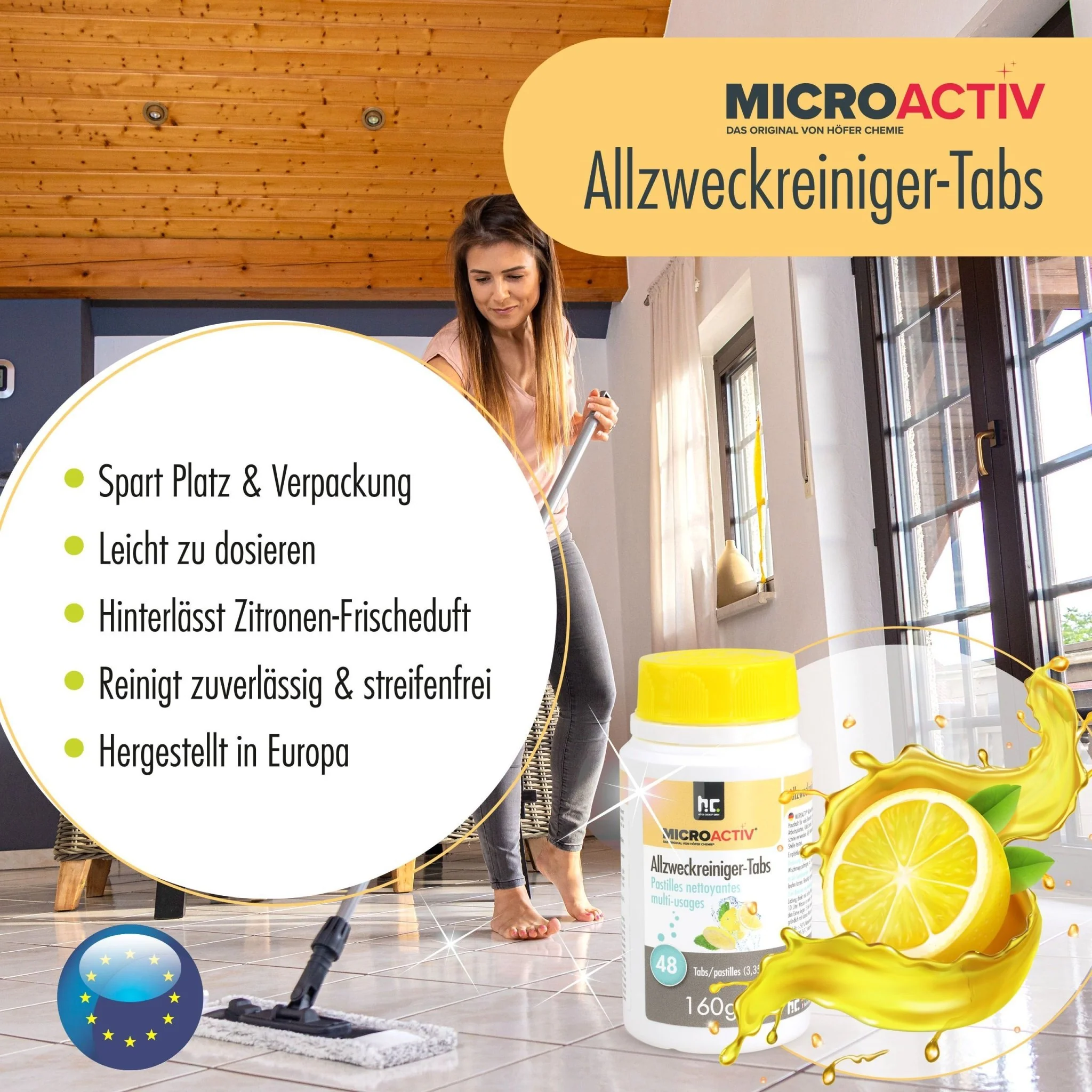 160 g Microactiv® Allzweckreiniger Tabs - Image 3