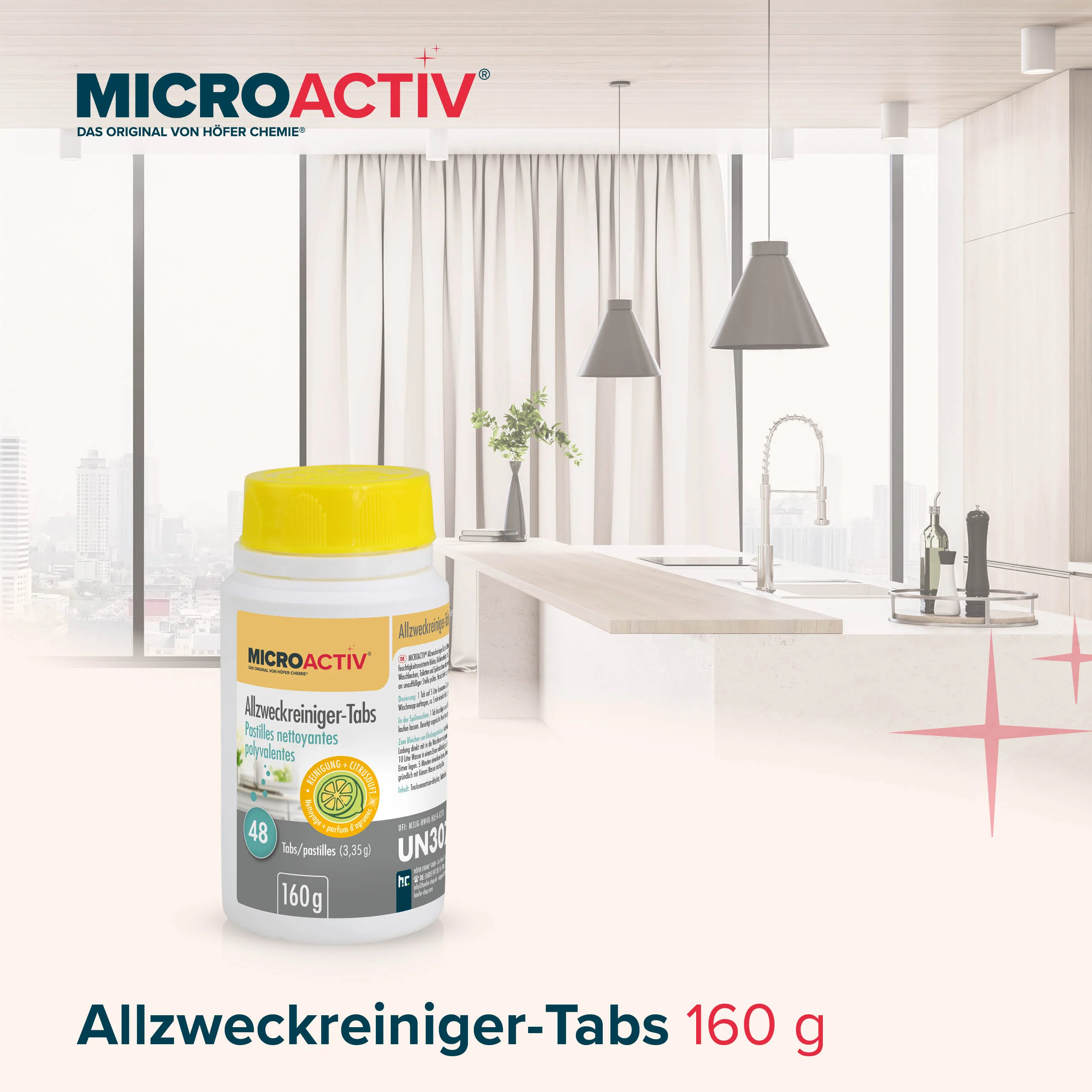160 g Microactiv® Allzweckreiniger Tabs - Image 4
