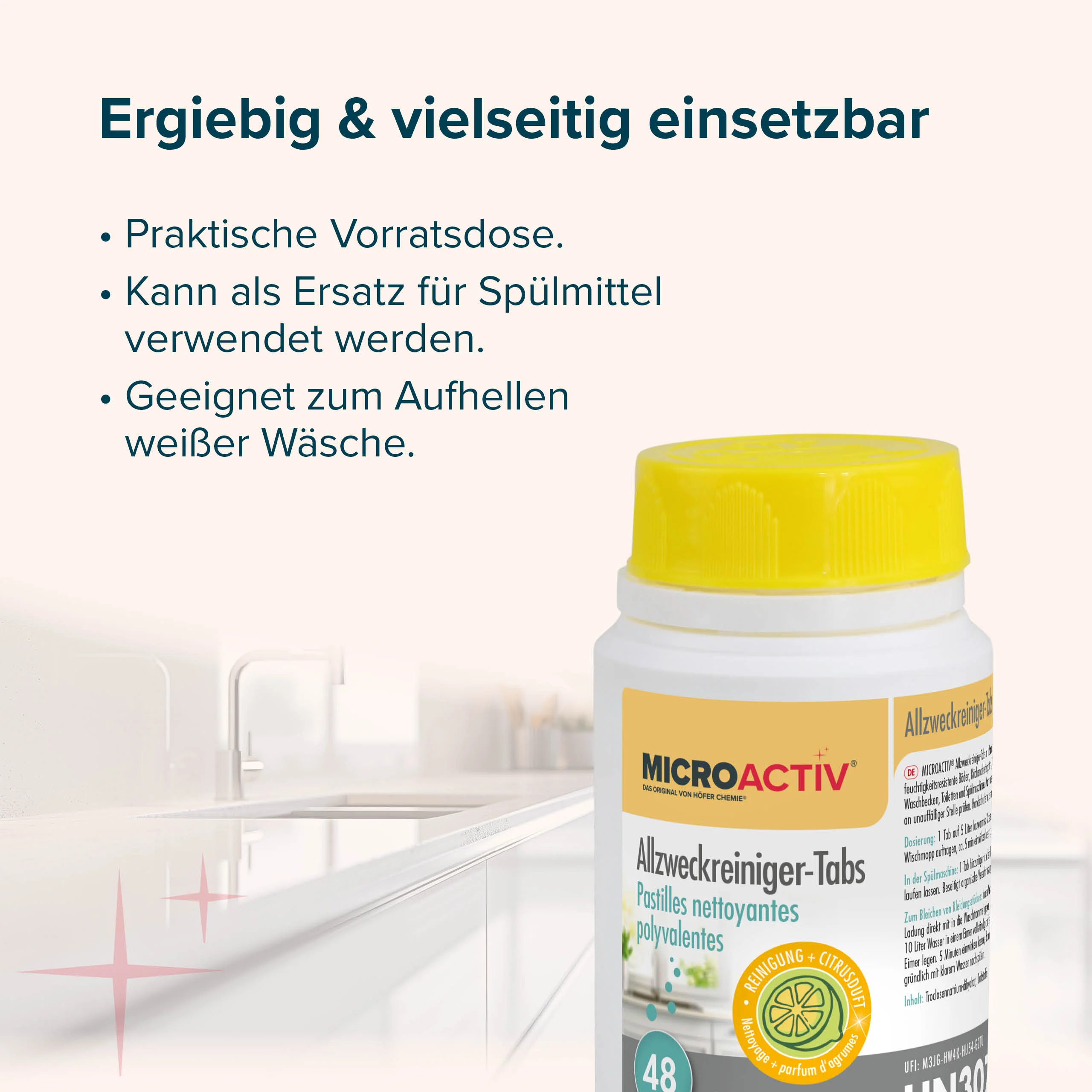 160 g Microactiv® Allzweckreiniger Tabs - Image 6