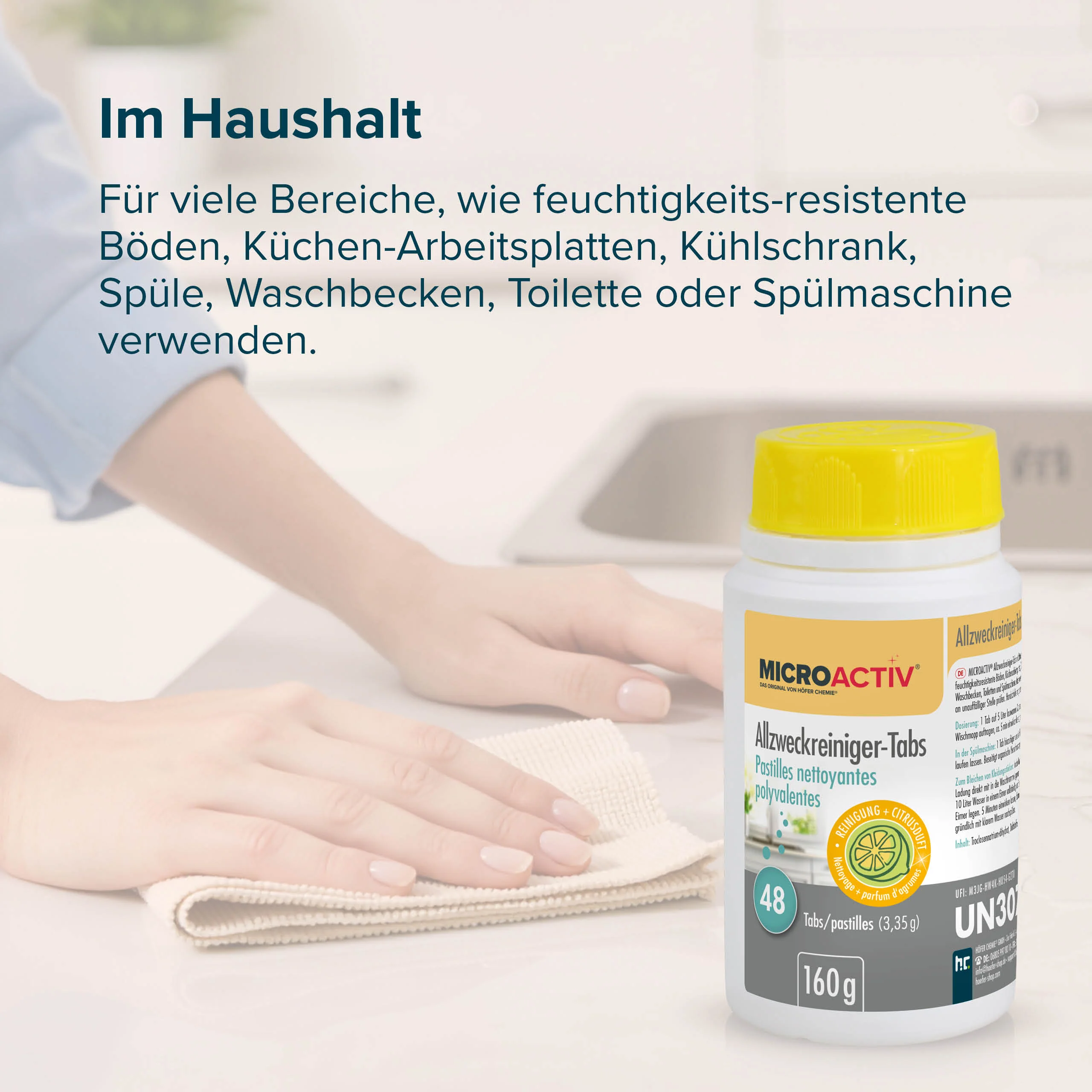 160 g Microactiv® Allzweckreiniger Tabs - Image 8