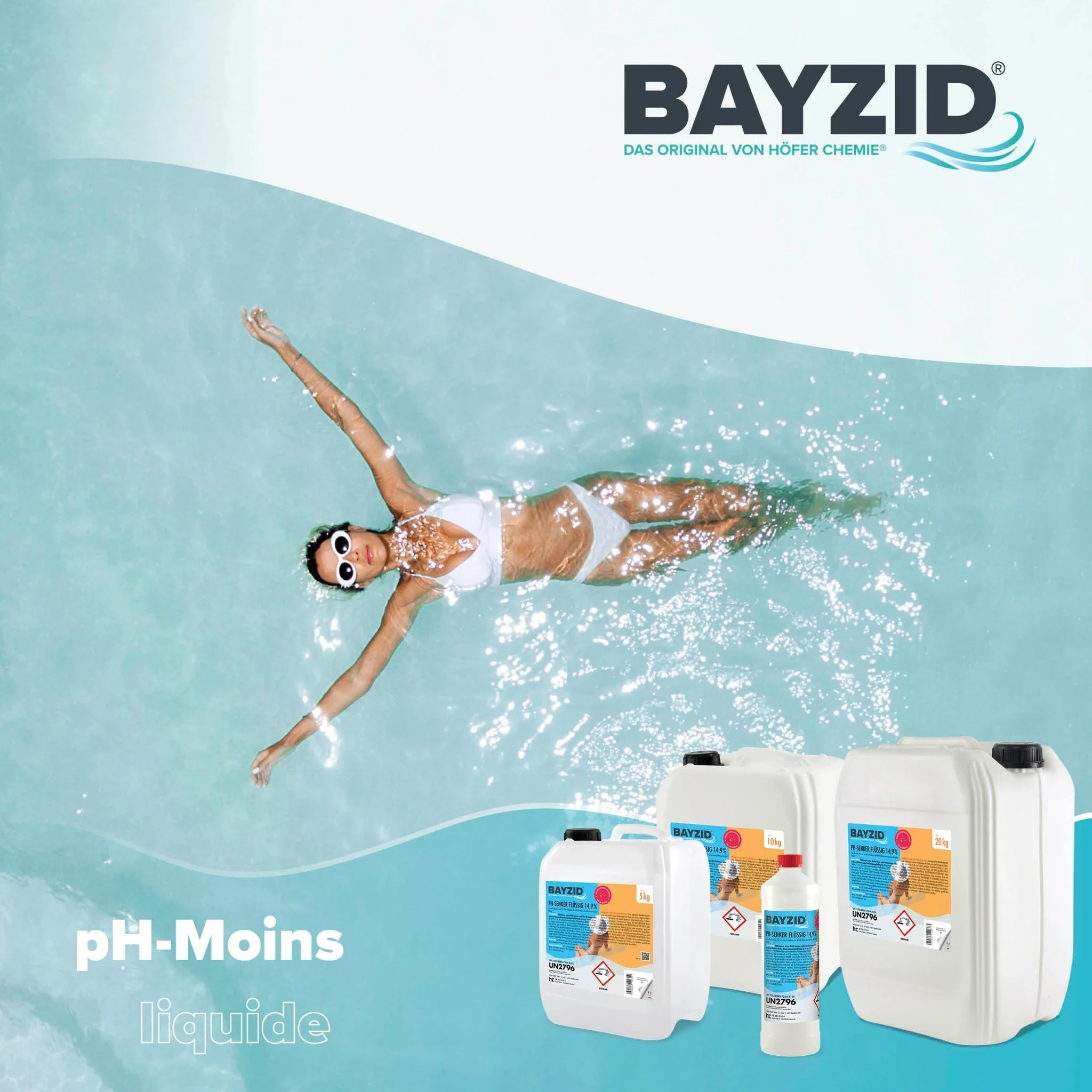 20 kg BAYZID® pH Minus flüssig 14,9% in Kanister - Image 8