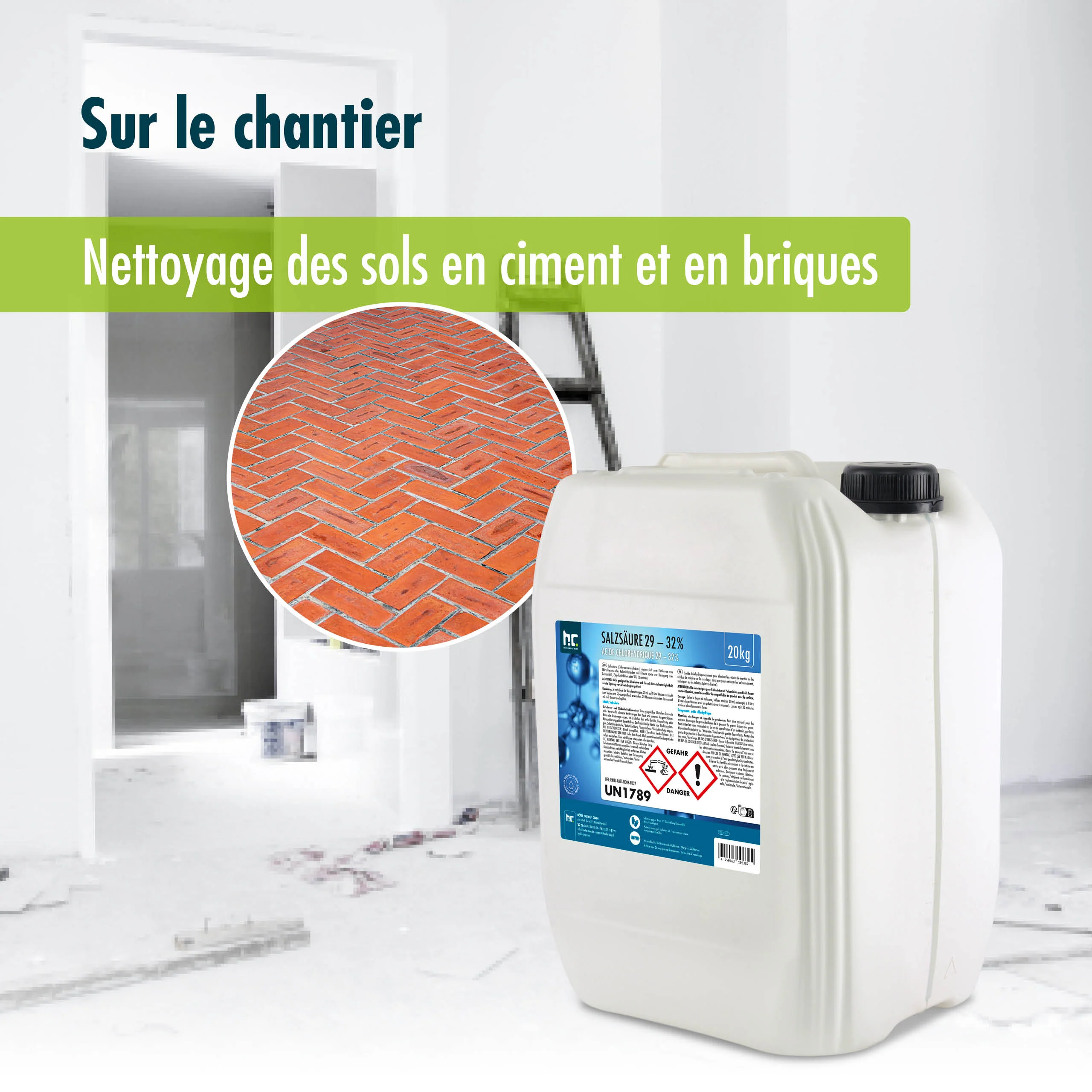 20 kg Höfer Chemie® Salzsäure 29-32% - Image 12