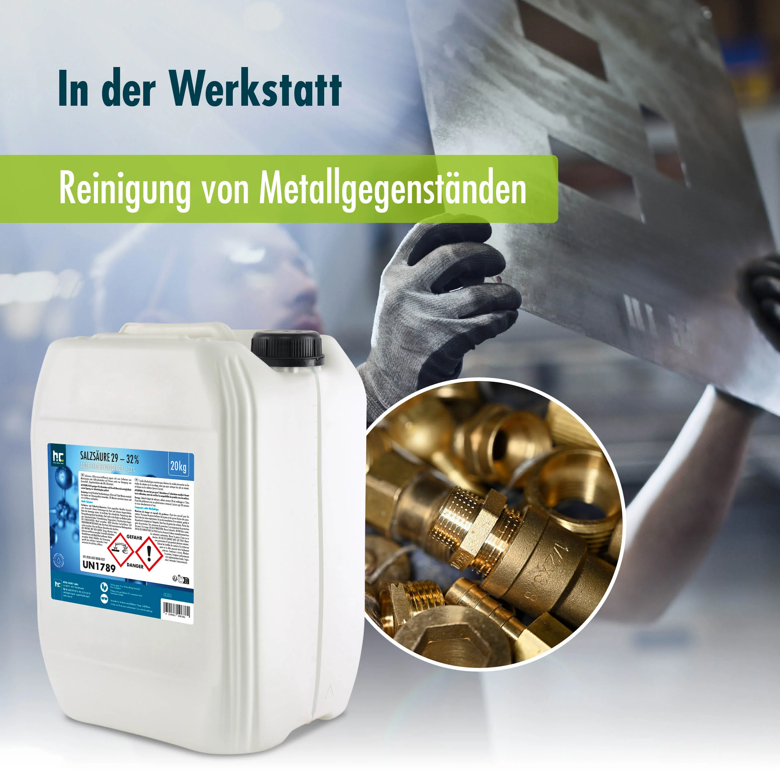 20 kg Höfer Chemie® Salzsäure 29-32% - Image 8