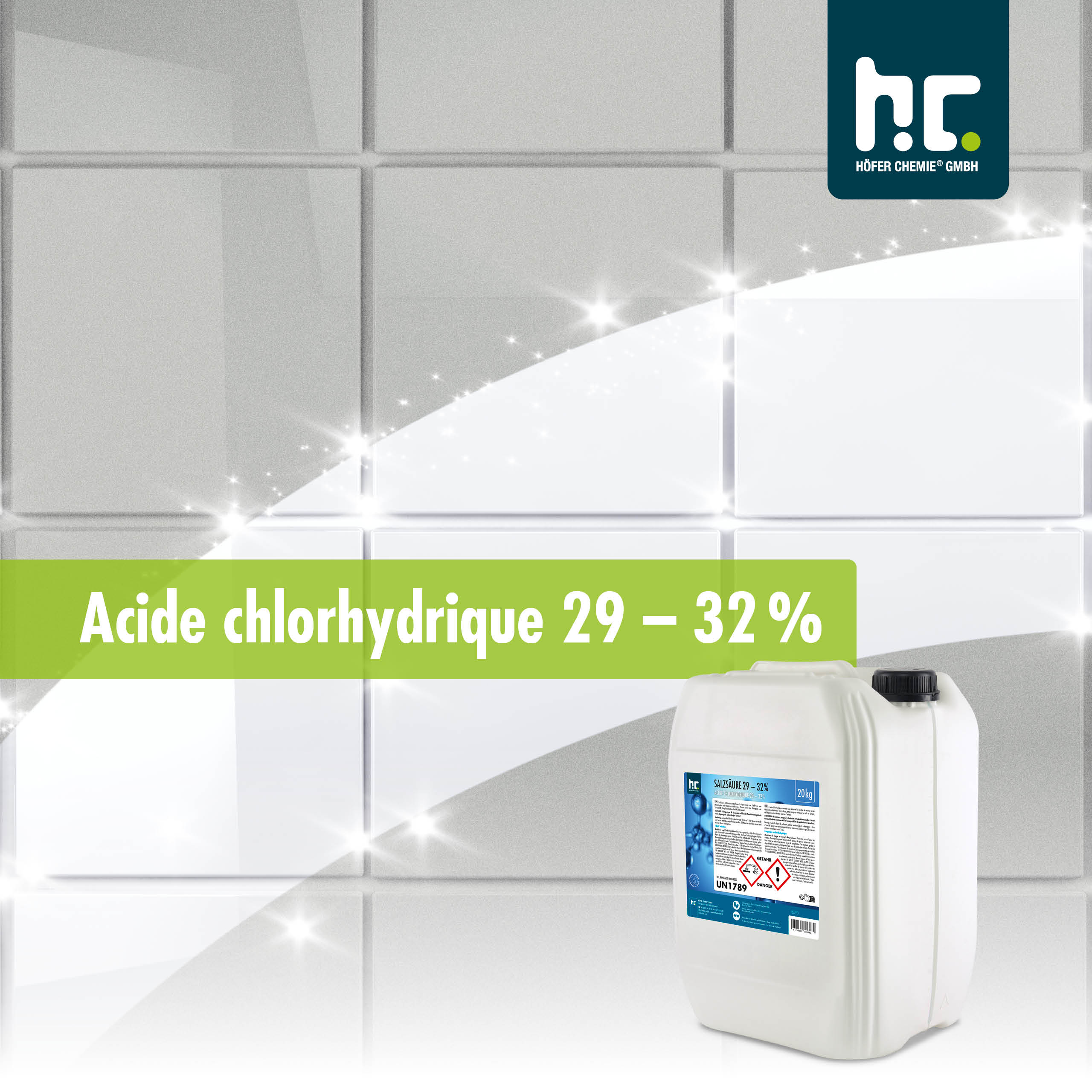 20 kg Höfer Chemie® Salzsäure 29-32% - Image 9