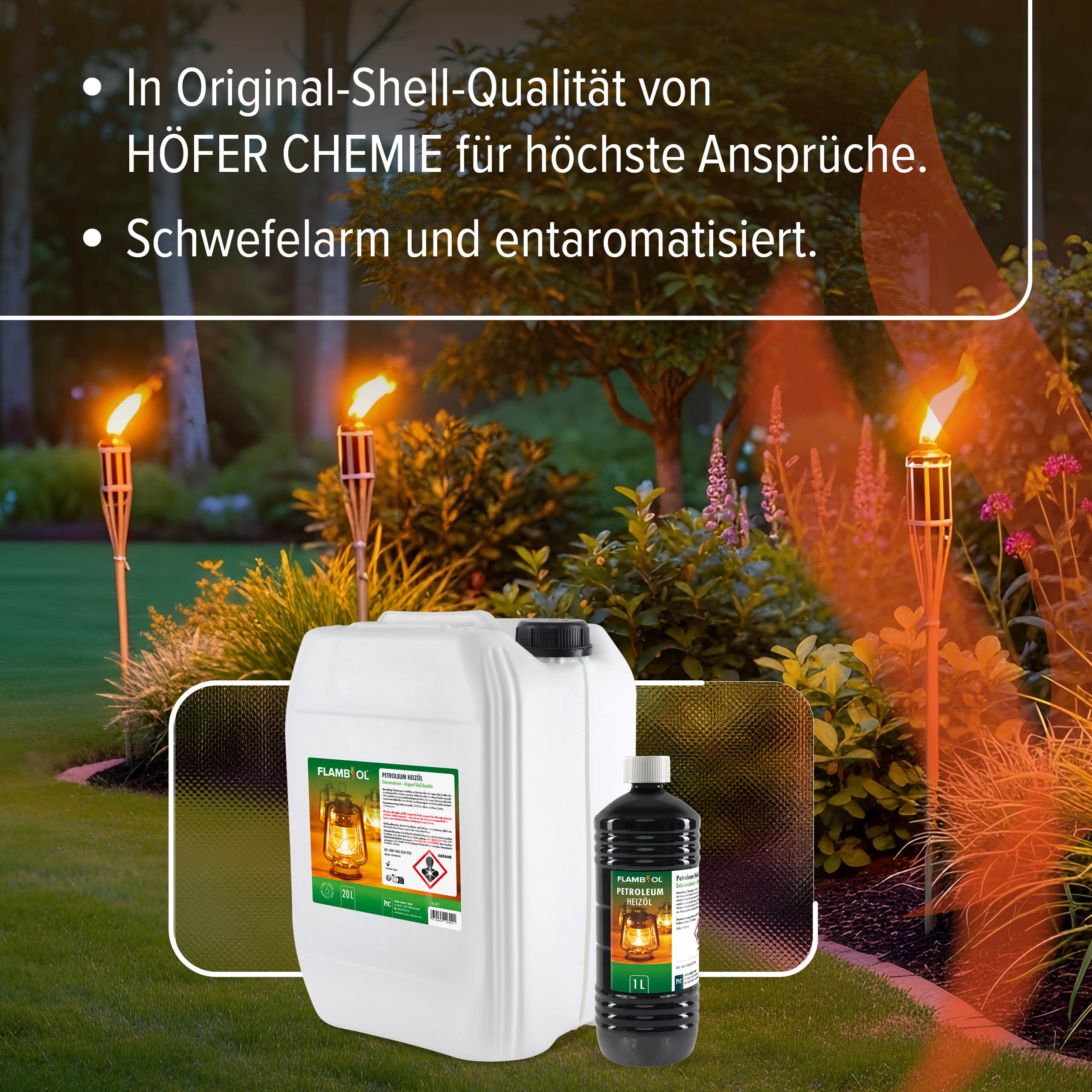 20 L FLAMBIOL® Petroleum Heizöl in Kanistern - Image 3