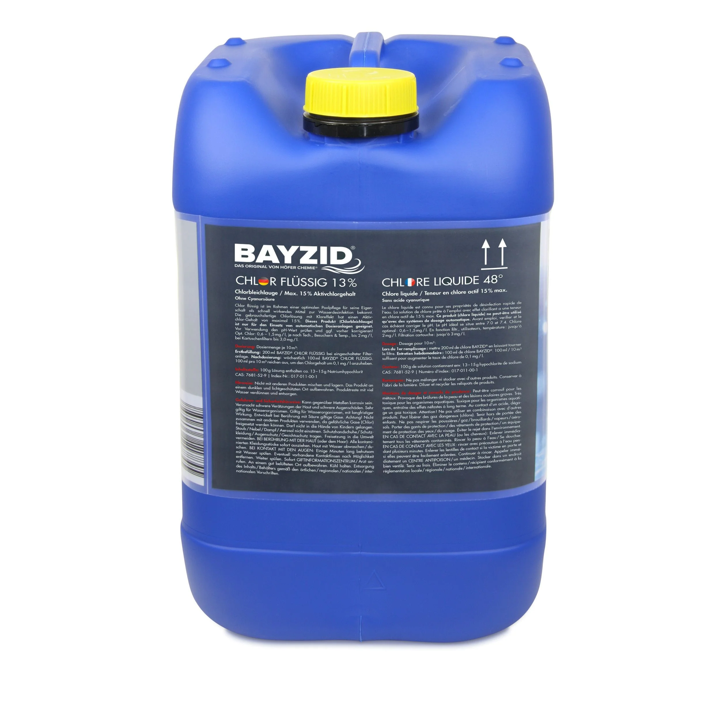 25 kg BAYZID® Chlor 13% flüssig für Pools in Kanister - Image 17