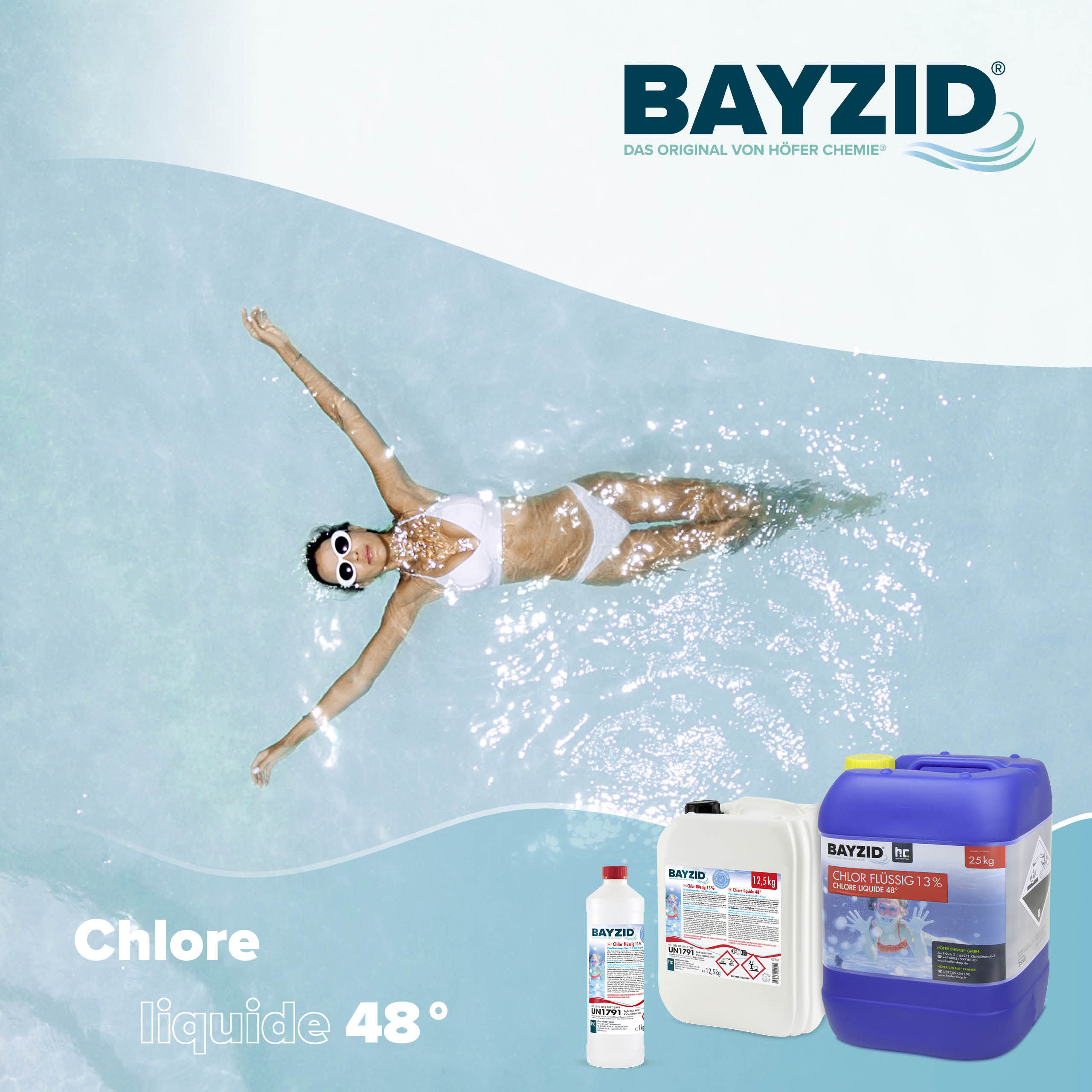 25 kg BAYZID® Chlor 13% flüssig für Pools in Kanister - Image 9