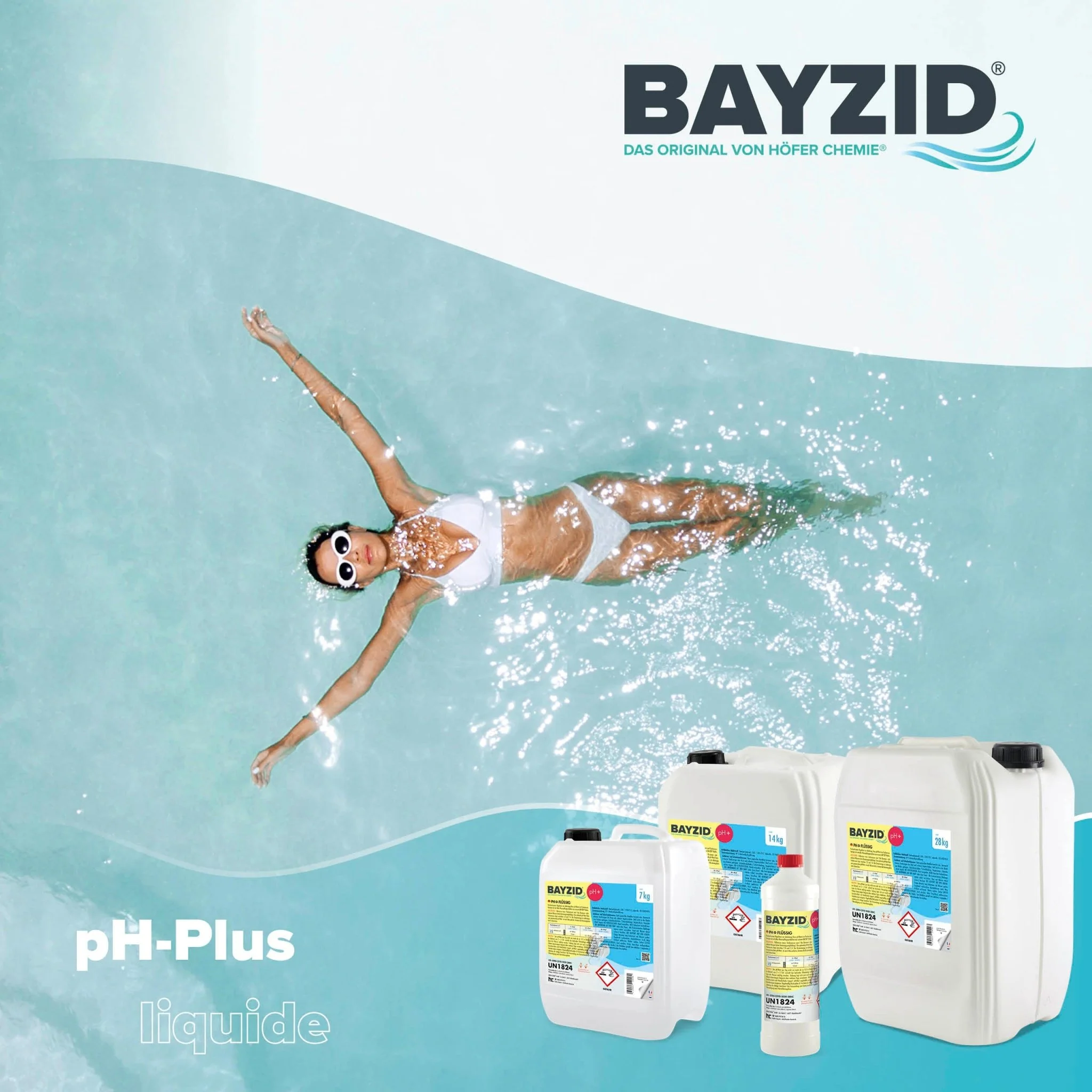 28 kg BAYZID® pH Plus flüssig für Pools in großen Kanistern - Image 7