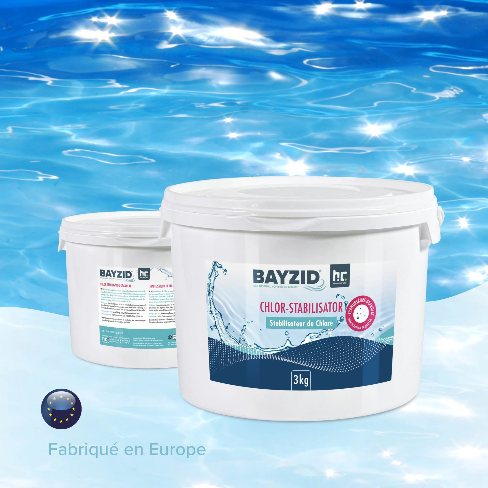 3 kg BAYZID® Chlor Stabilisator Granulat (Cyanursäure) - Image 11