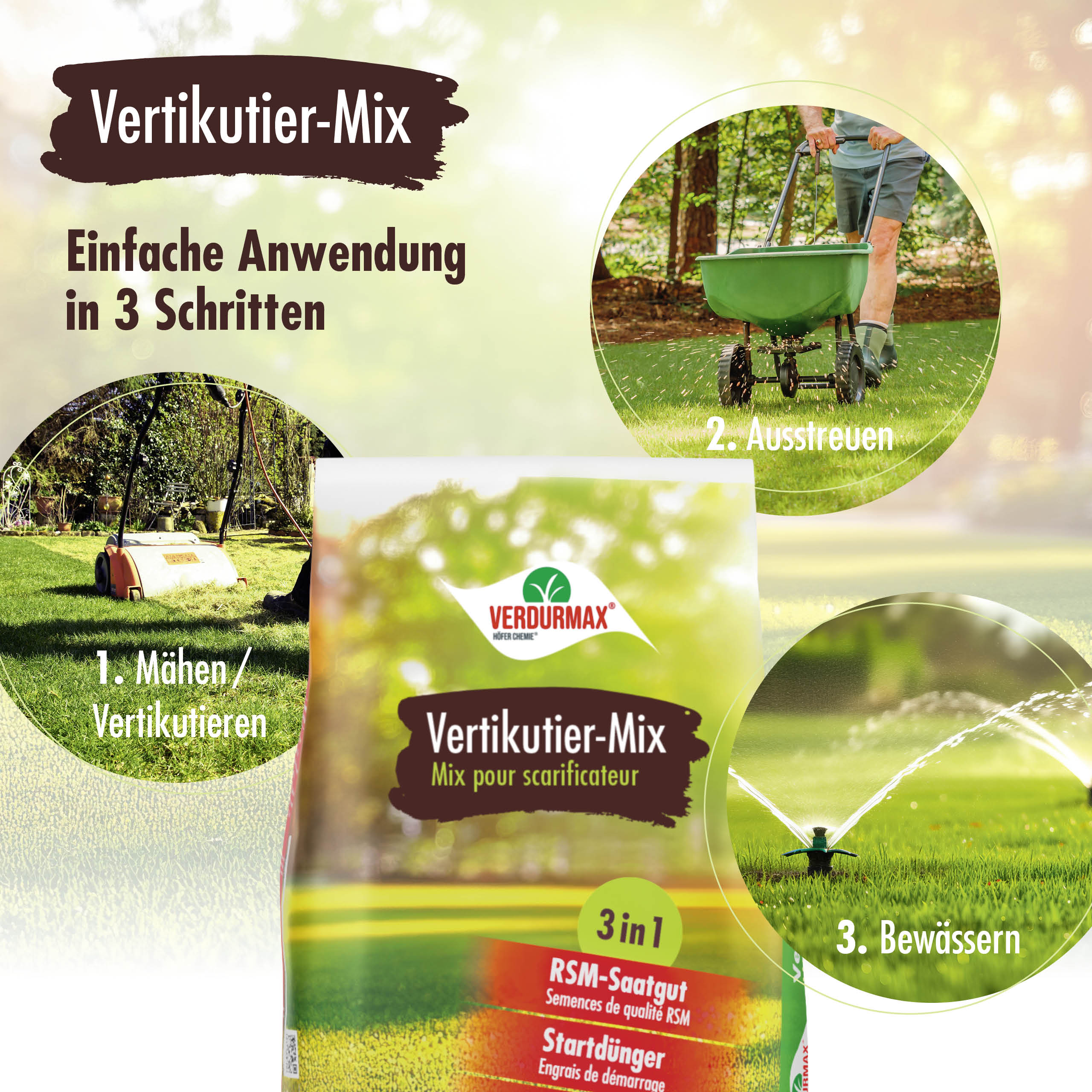 4 kg VERDURMAX® Vertikutier-Mix 3in1 - Image 2