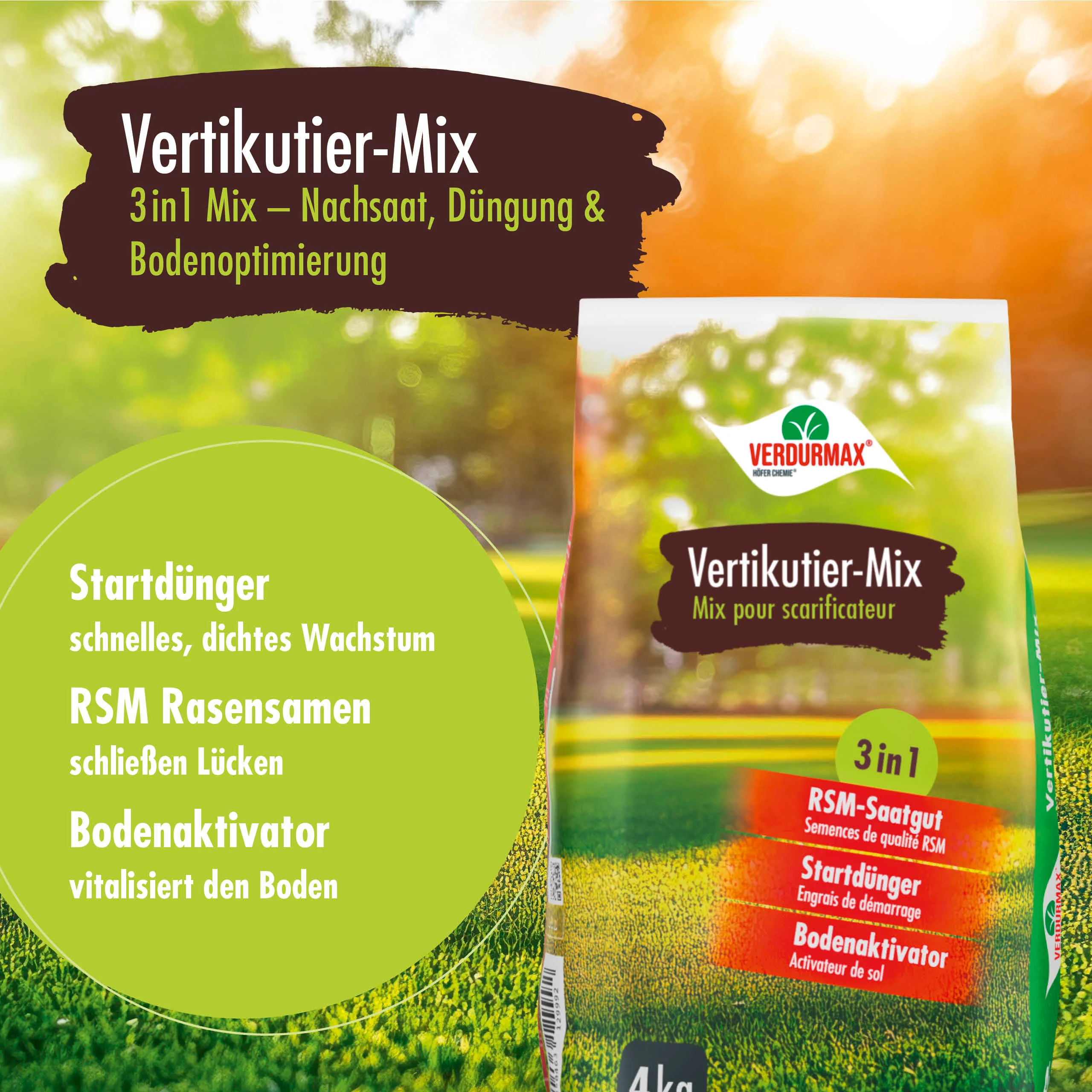 4 kg VERDURMAX® Vertikutier-Mix 3in1 - Image 3