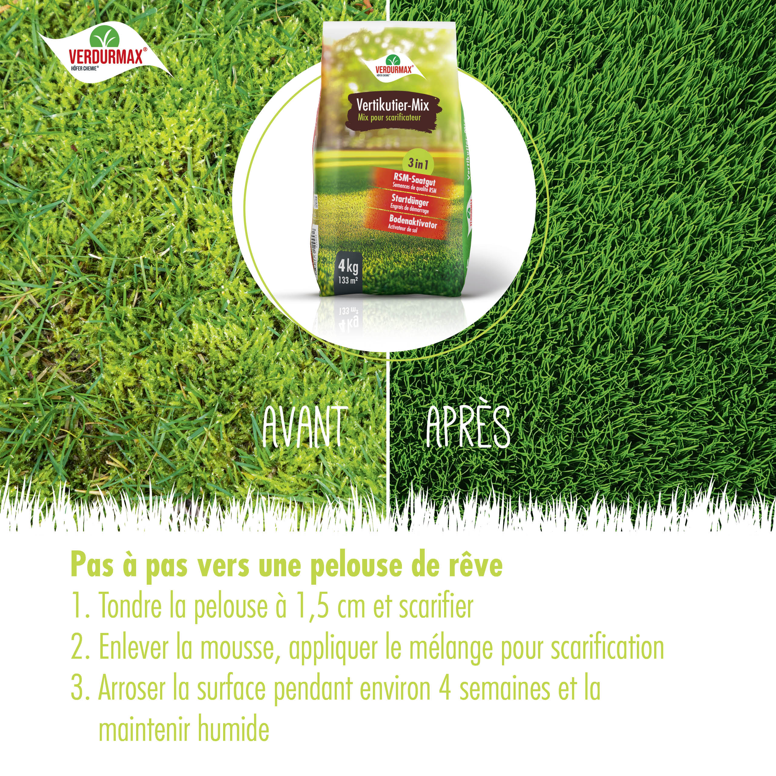 4 kg VERDURMAX® Vertikutier-Mix 3in1 - Image 7
