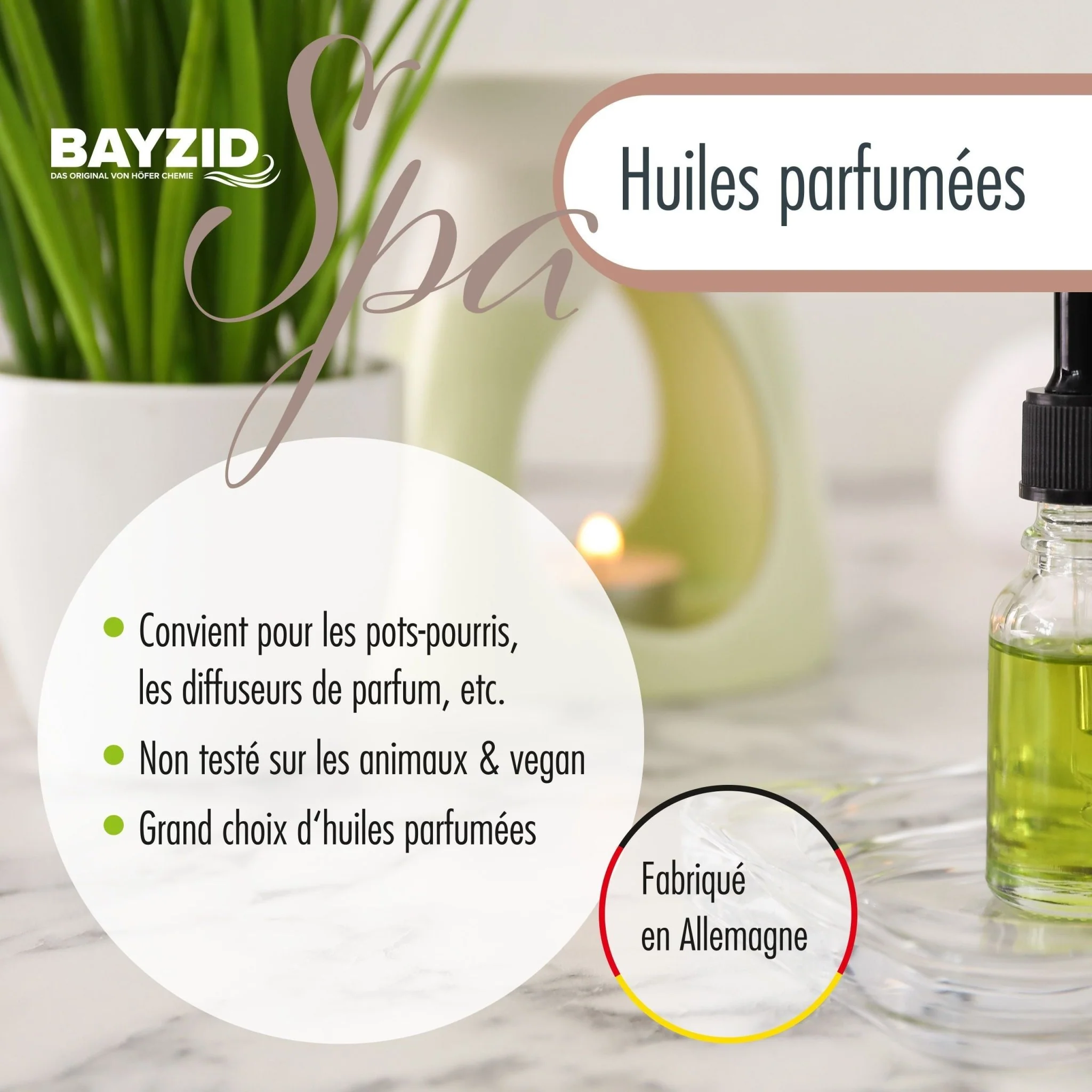 4 x 10 ml BAYZID® SPA Duftöl-Set Nr. 7 - Image 6