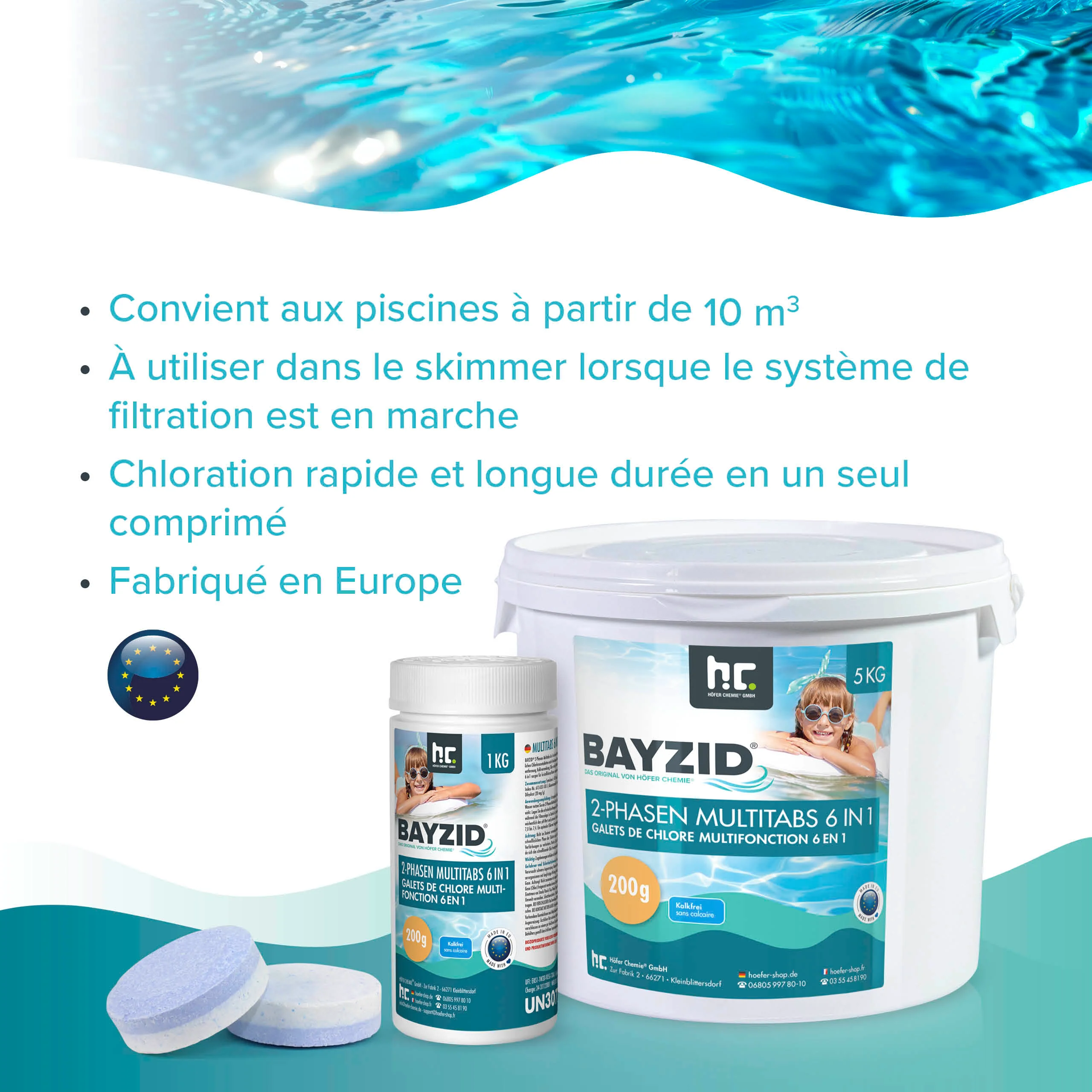 5 kg BAYZID® 2-Phasen-Multitabs 200g 6in1 im Eimer - Image 11