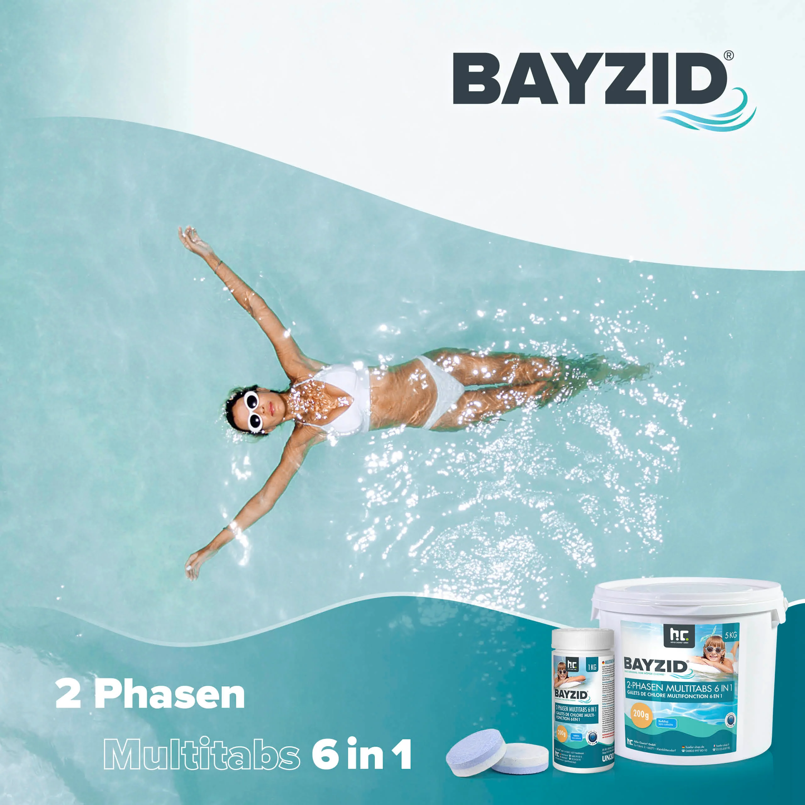 5 kg BAYZID® 2-Phasen-Multitabs 200g 6in1 im Eimer - Image 2