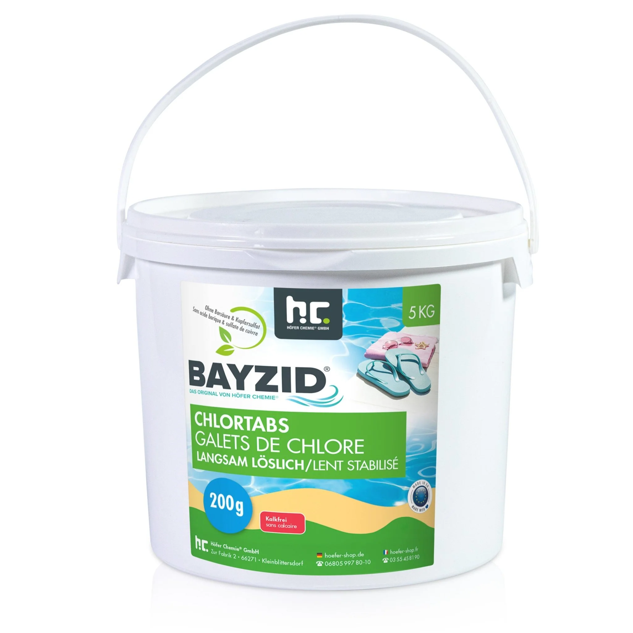 5 kg BAYZID® Chlortabs 200g langsam löslich im Eimer - Image 6