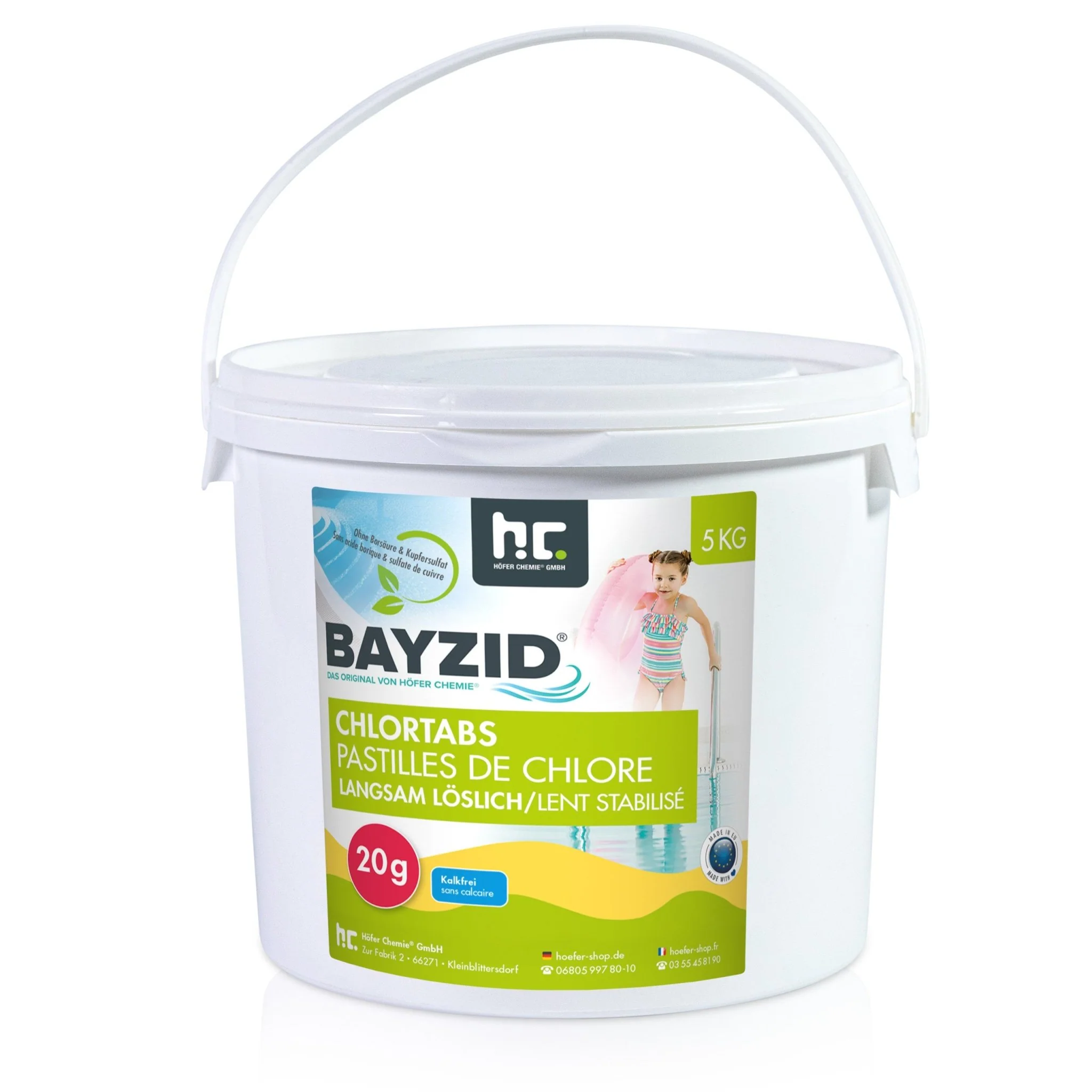 5 kg BAYZID® Chlortabs 20g langsam löslich im Eimer - Image 5