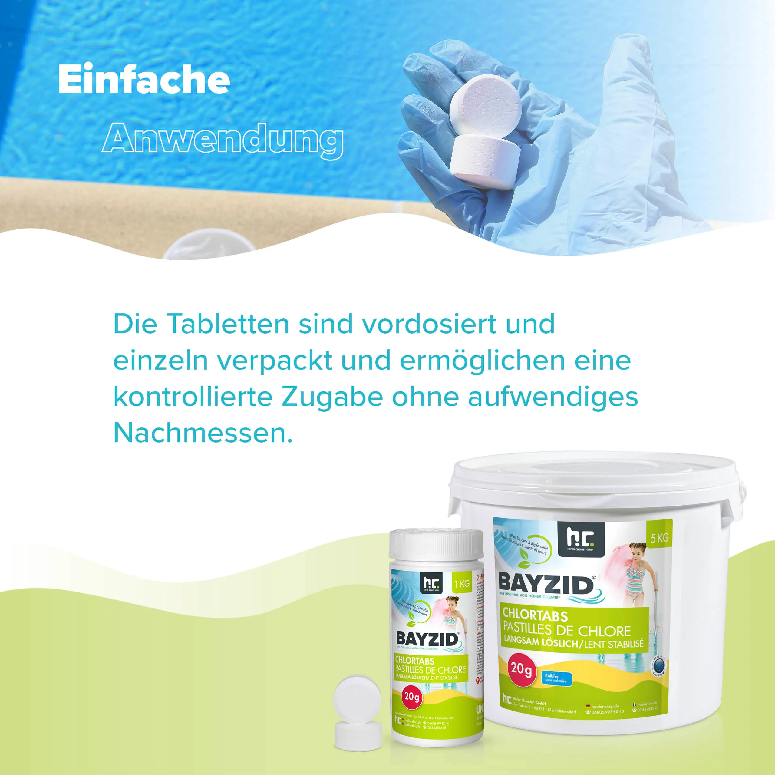 5 kg BAYZID® Chlortabs 20g langsam löslich im Eimer - Image 6