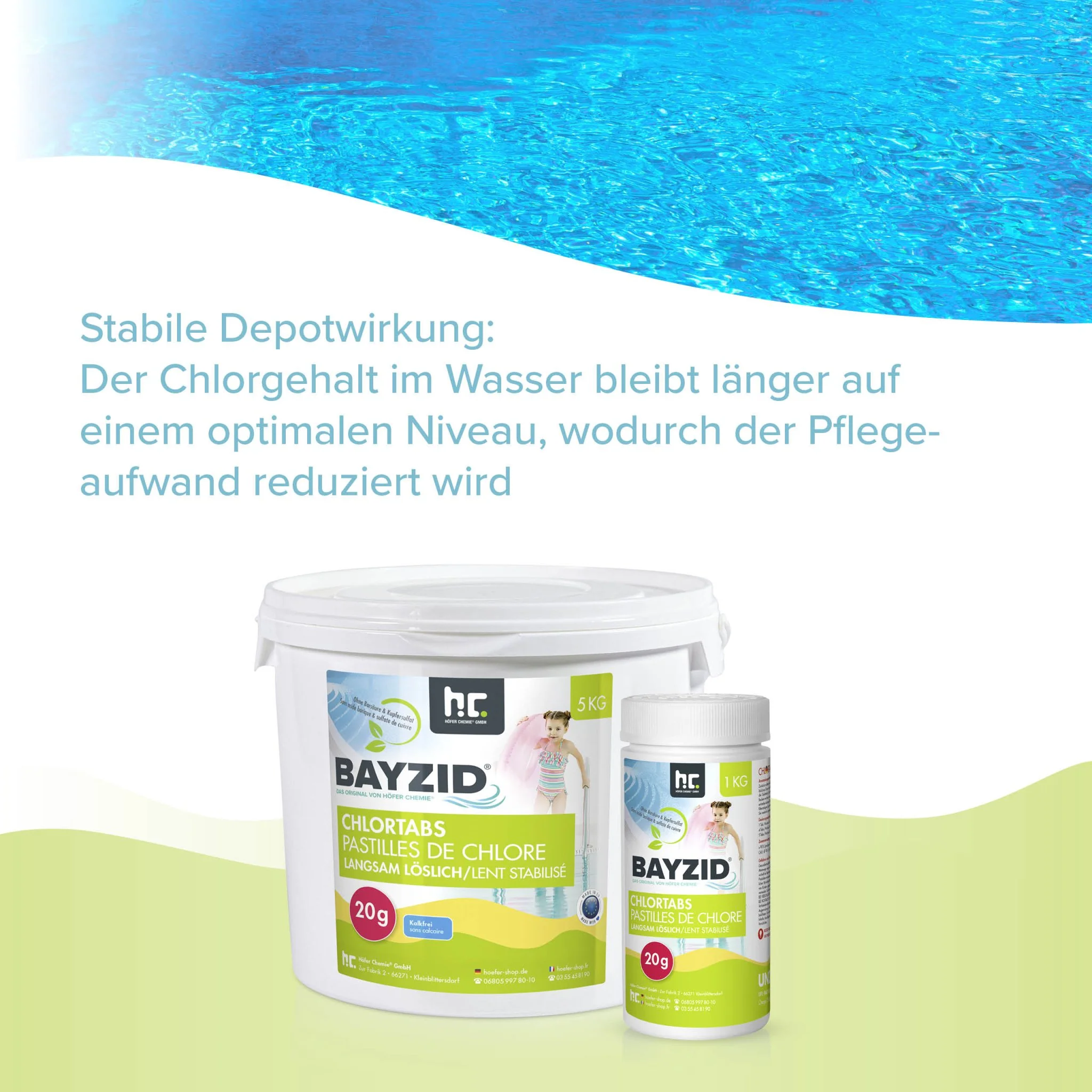 5 kg BAYZID® Chlortabs 20g langsam löslich im Eimer - Image 8