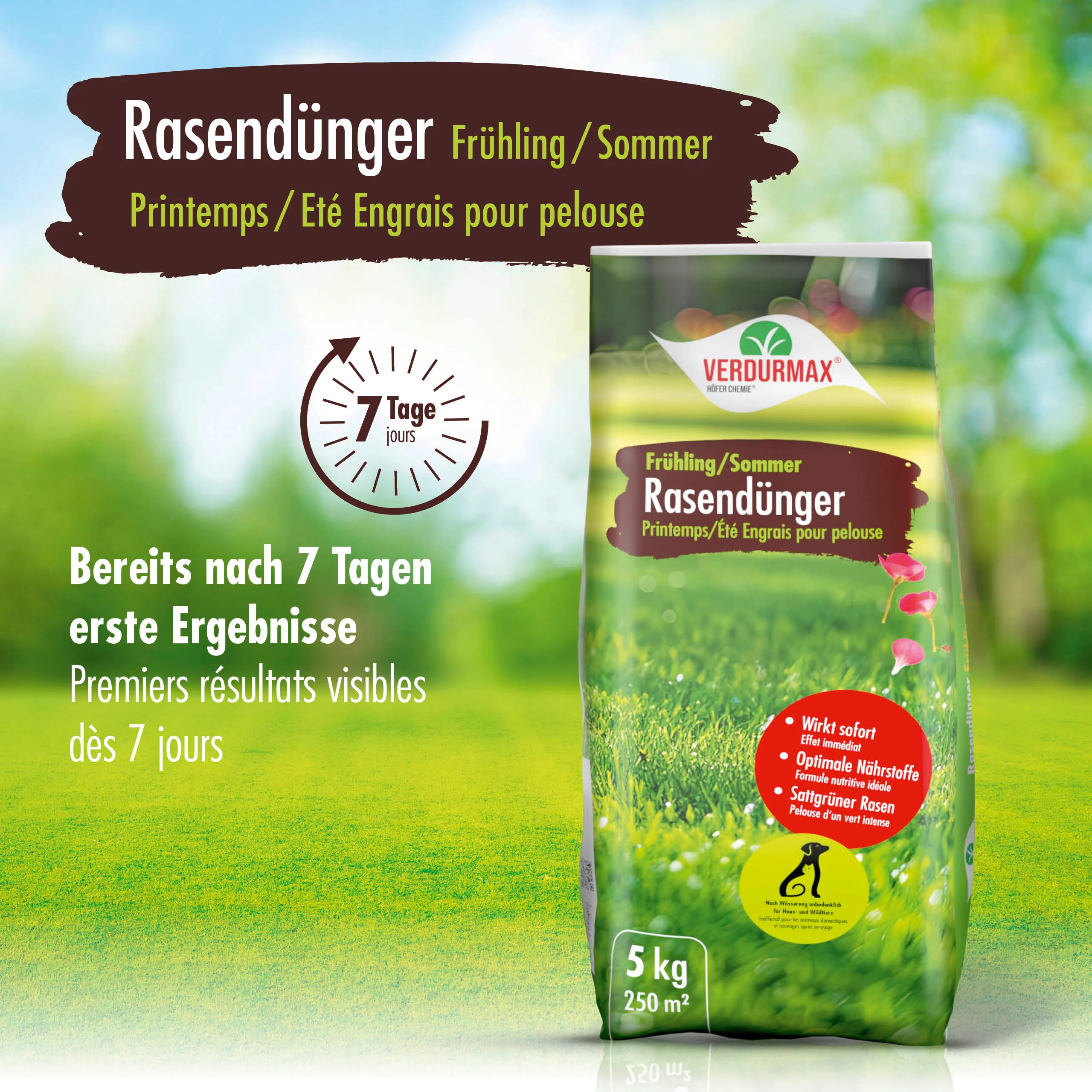 5 kg VERDURMAX® Rasendünger Frühling / Sommer - Image 10
