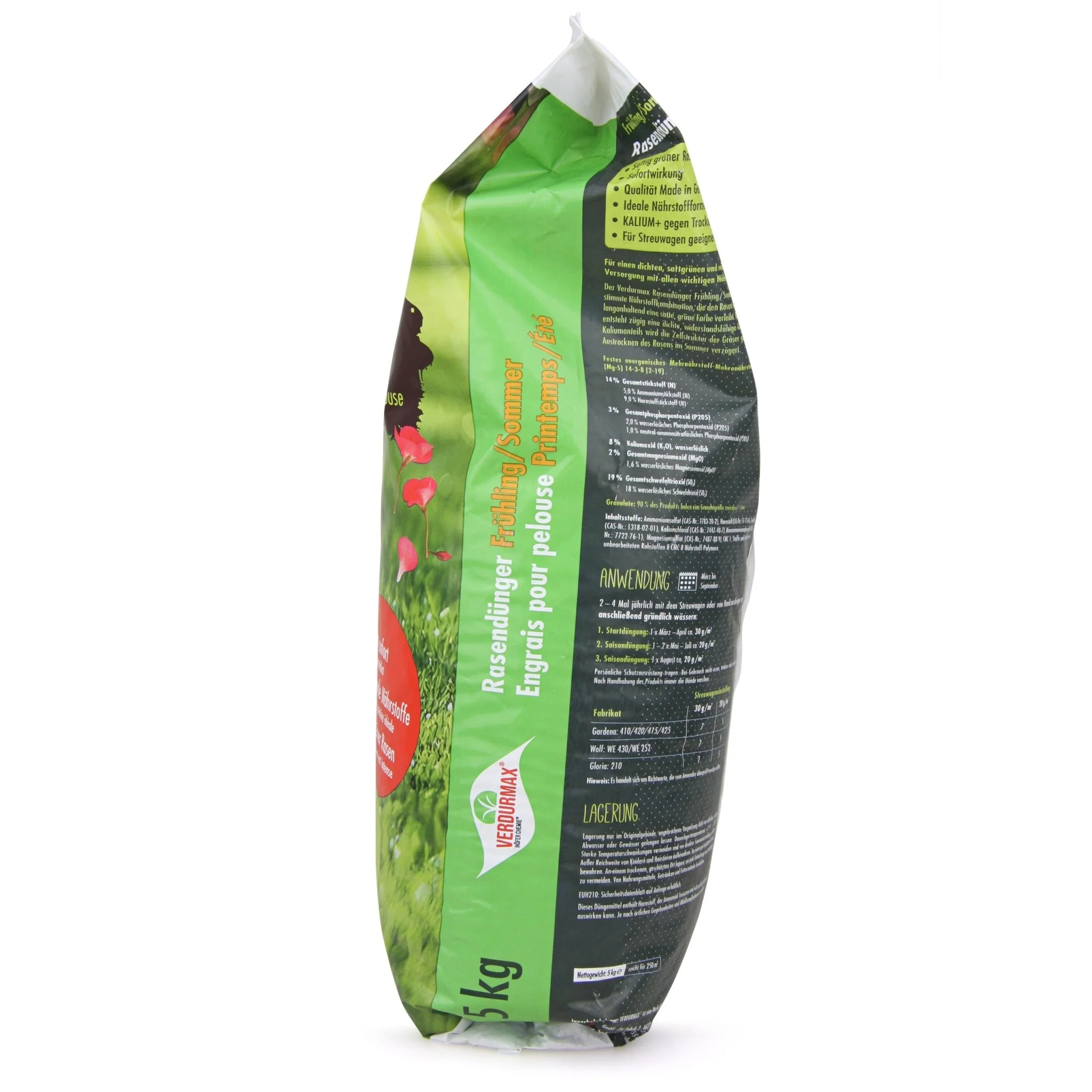 5 kg VERDURMAX® Rasendünger Frühling / Sommer - Image 15